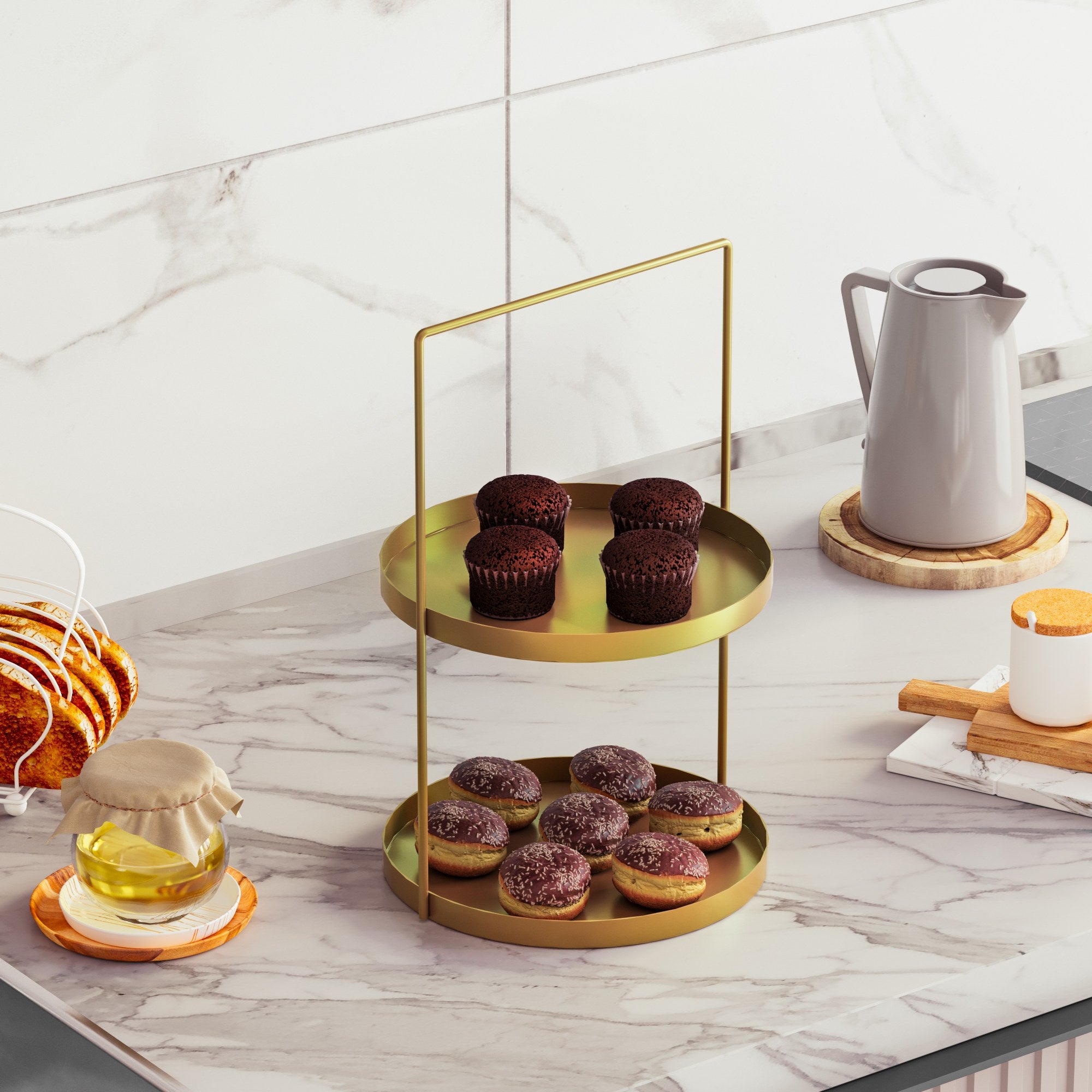 Decorative Metal Accessory Gold | 247HFM1120