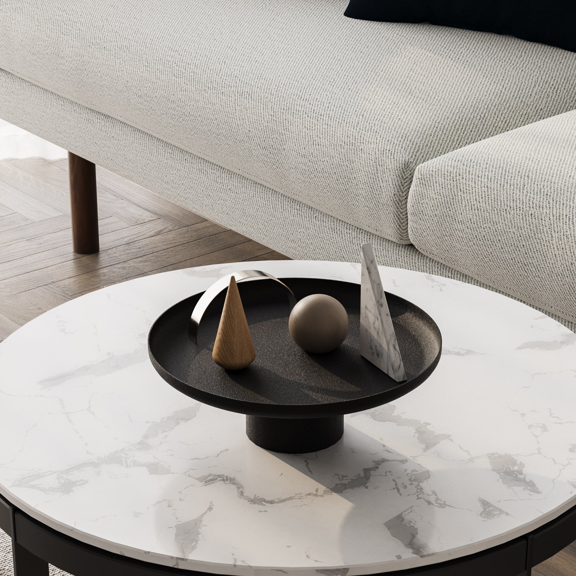 Decorative Metal Accessory Black | 247HFM1121