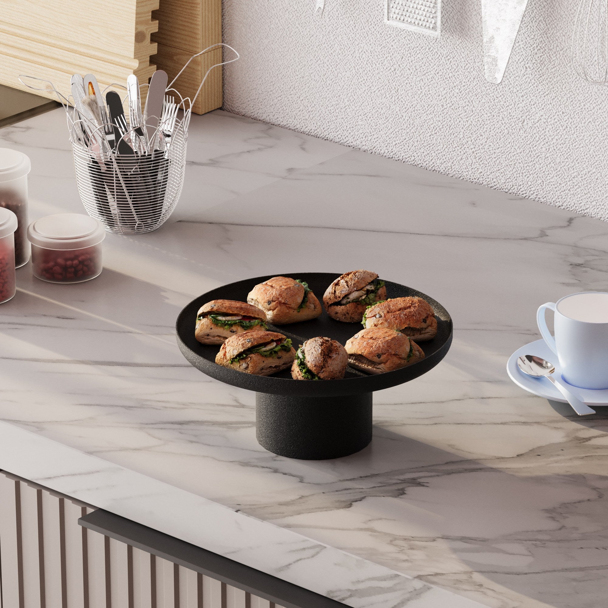 Decorative Metal Accessory Black | 247HFM1121