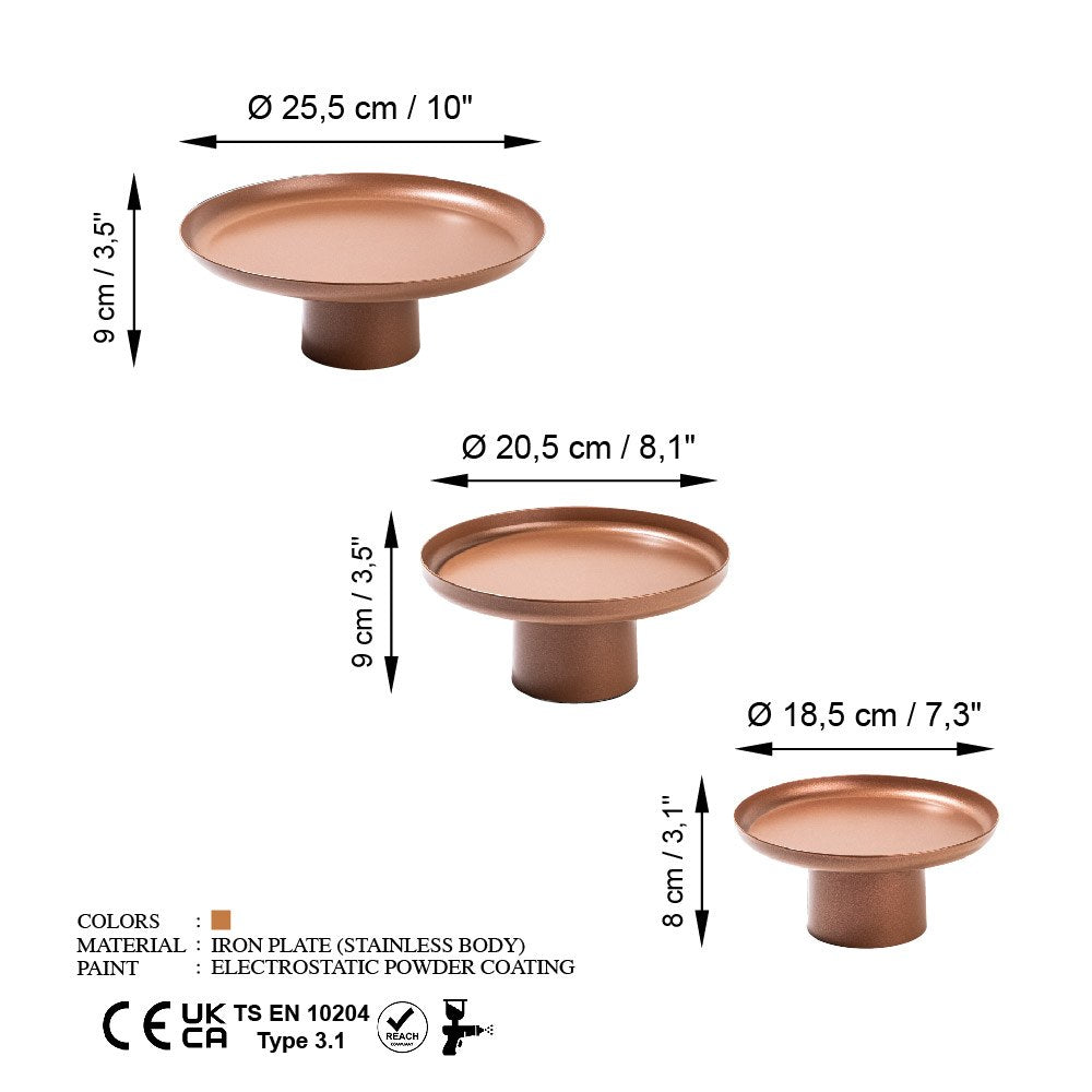 Decorative Metal Accessory Copper | 247HFM1122