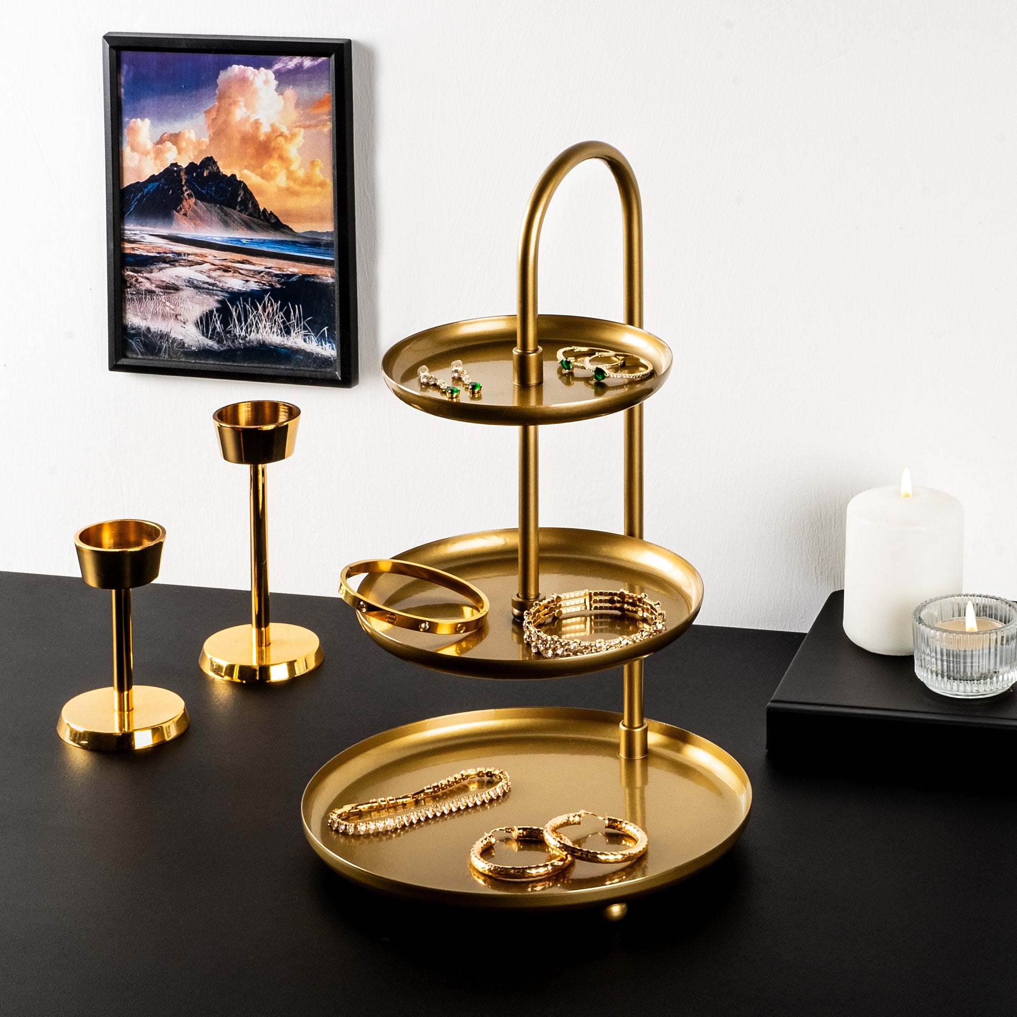 Decorative Metal Accessory Gold | 247HFM1126