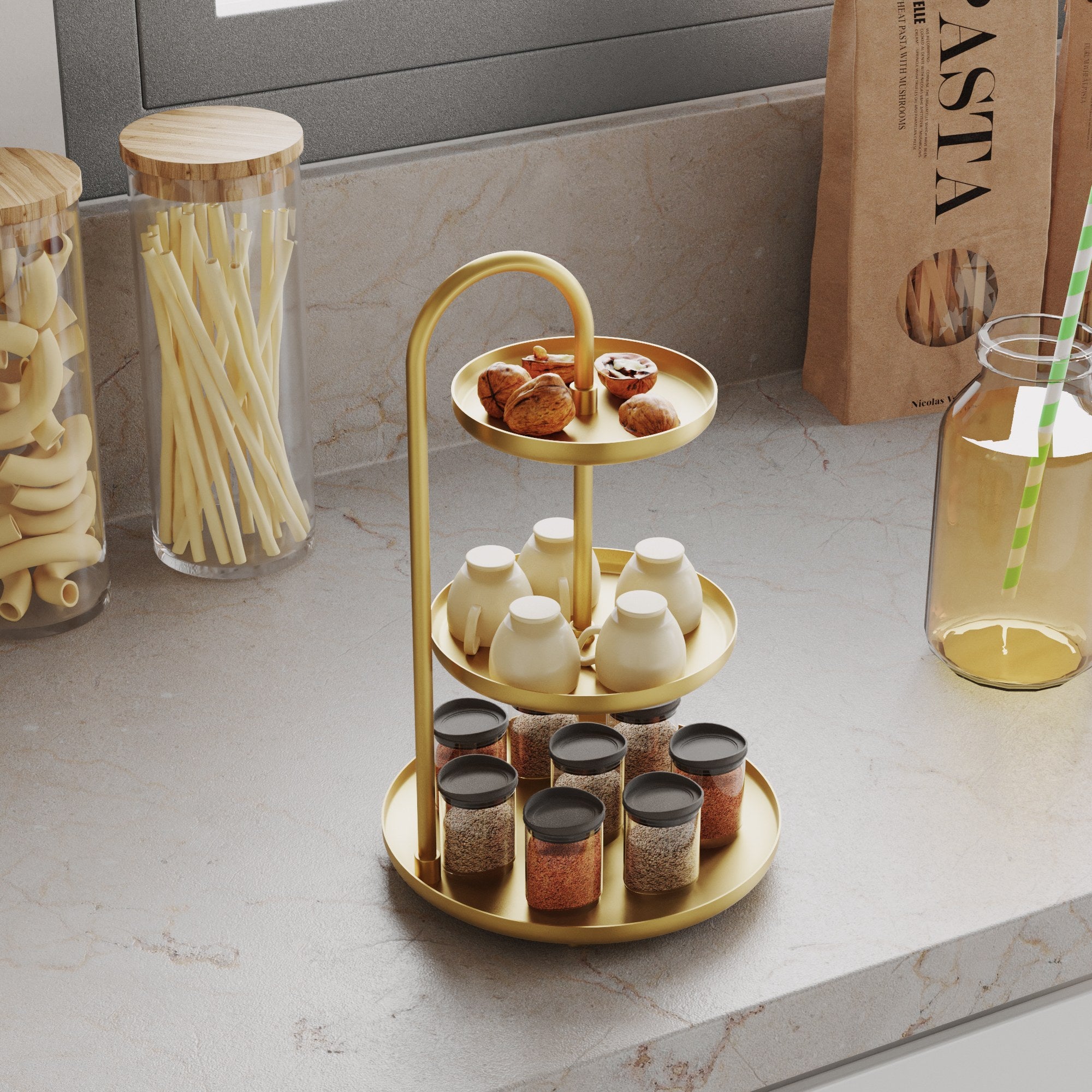 Decorative Metal Accessory Gold | 247HFM1126