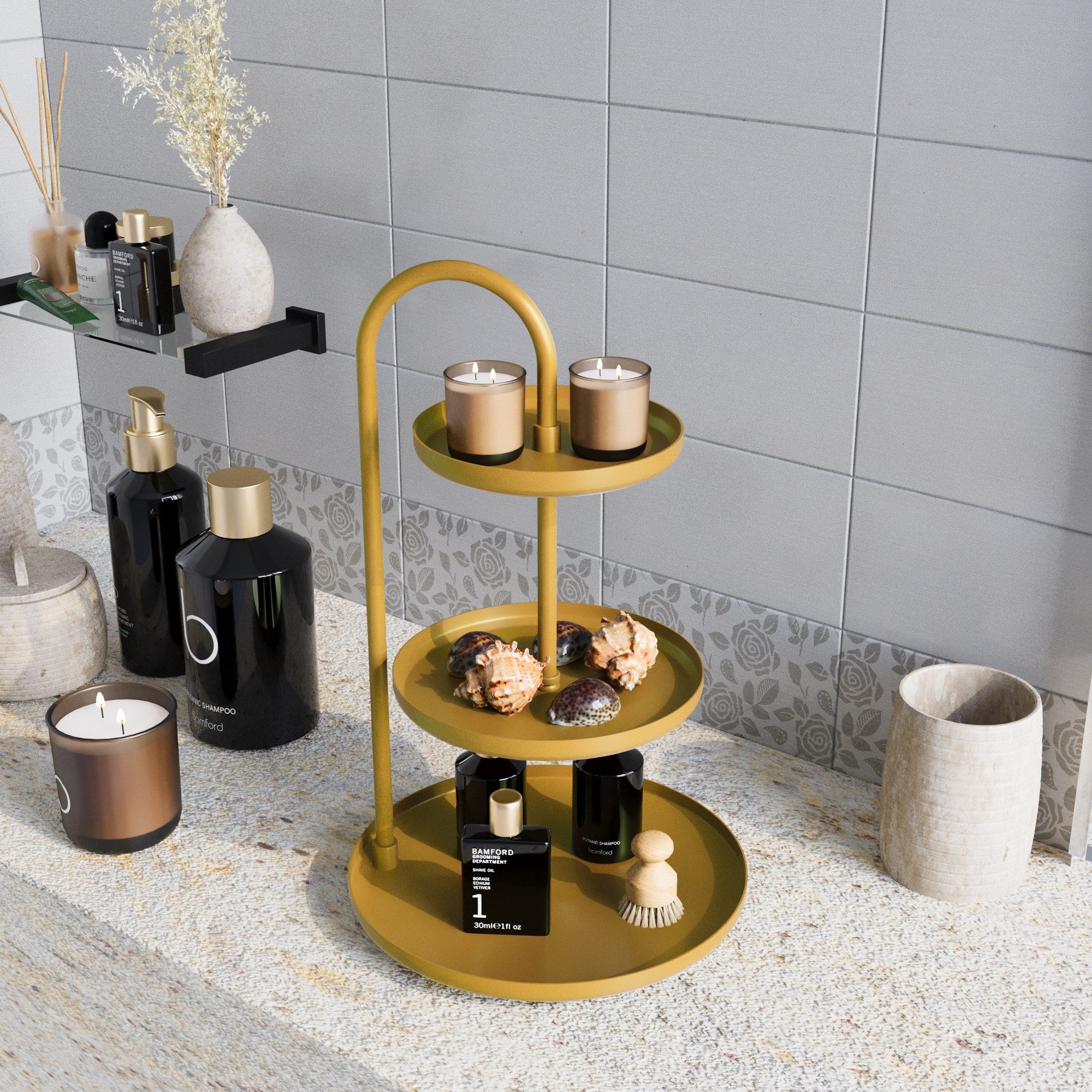 Decorative Metal Accessory Gold | 247HFM1126