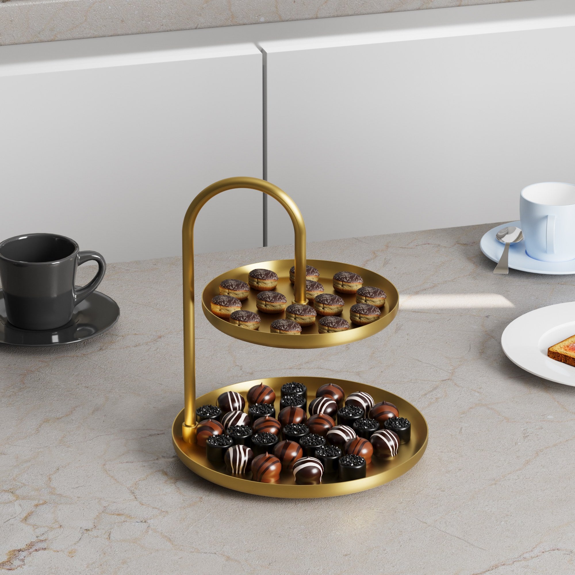 Decorative Metal Accessory Gold | 247HFM1129