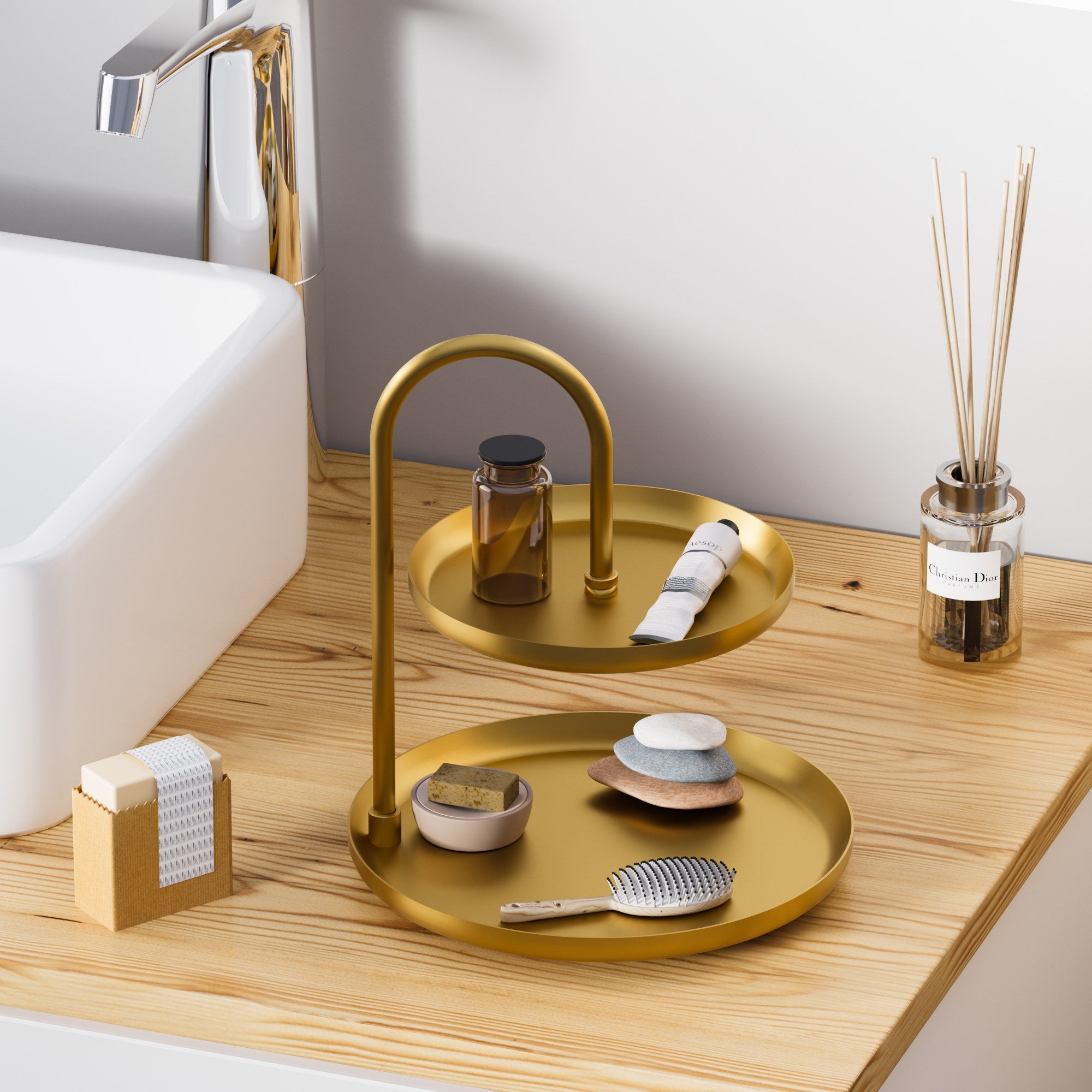 Decorative Metal Accessory Gold | 247HFM1129