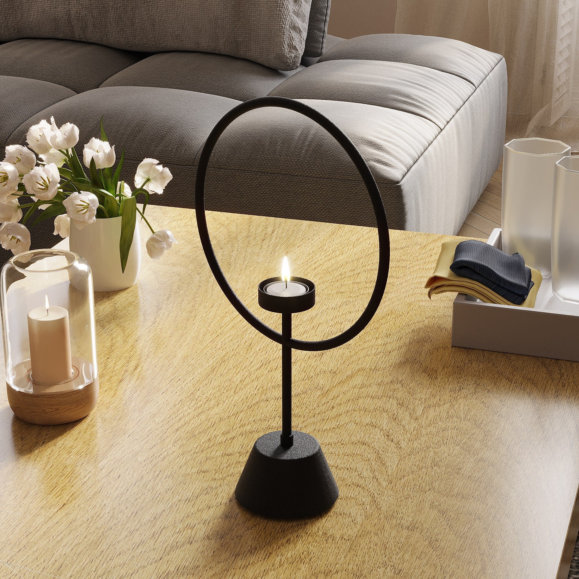 Decorative Metal Accessory Black | 247HFM1130