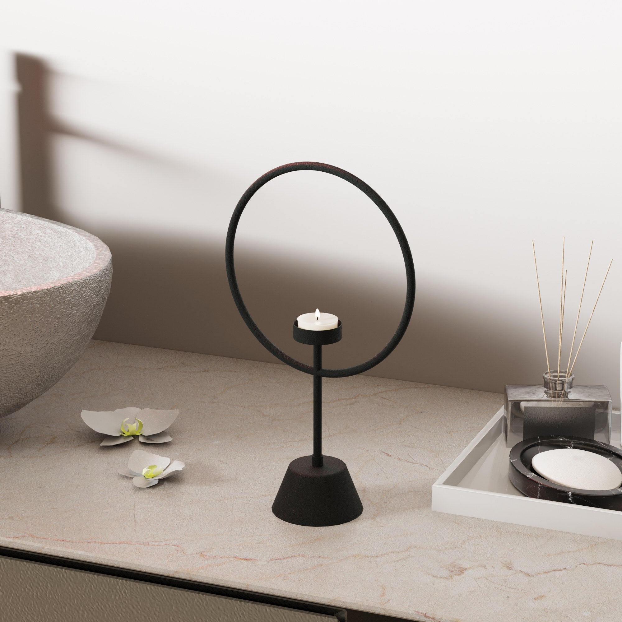 Decorative Metal Accessory Black | 247HFM1130