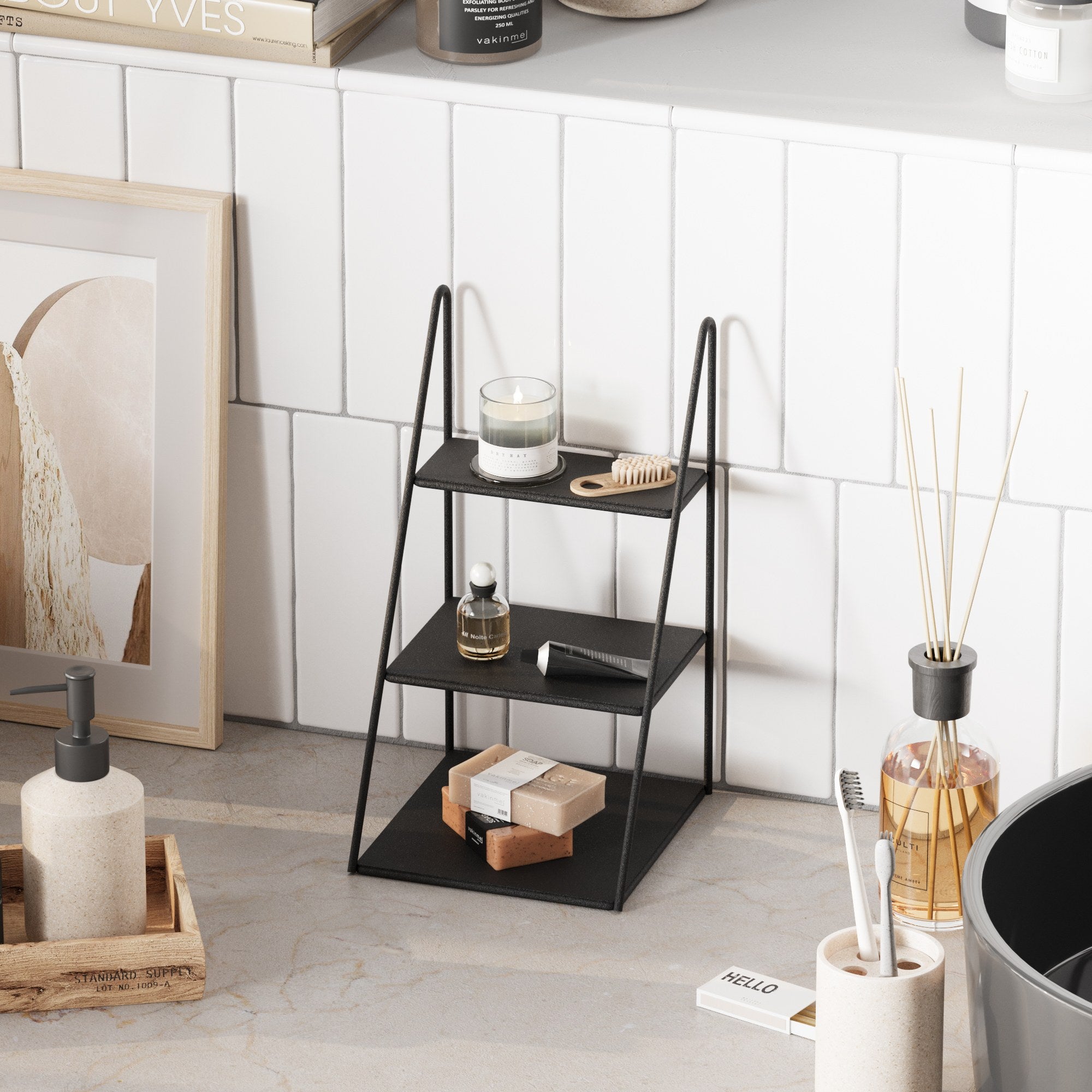 Decorative Metal Accessory Black | 247HFM1133