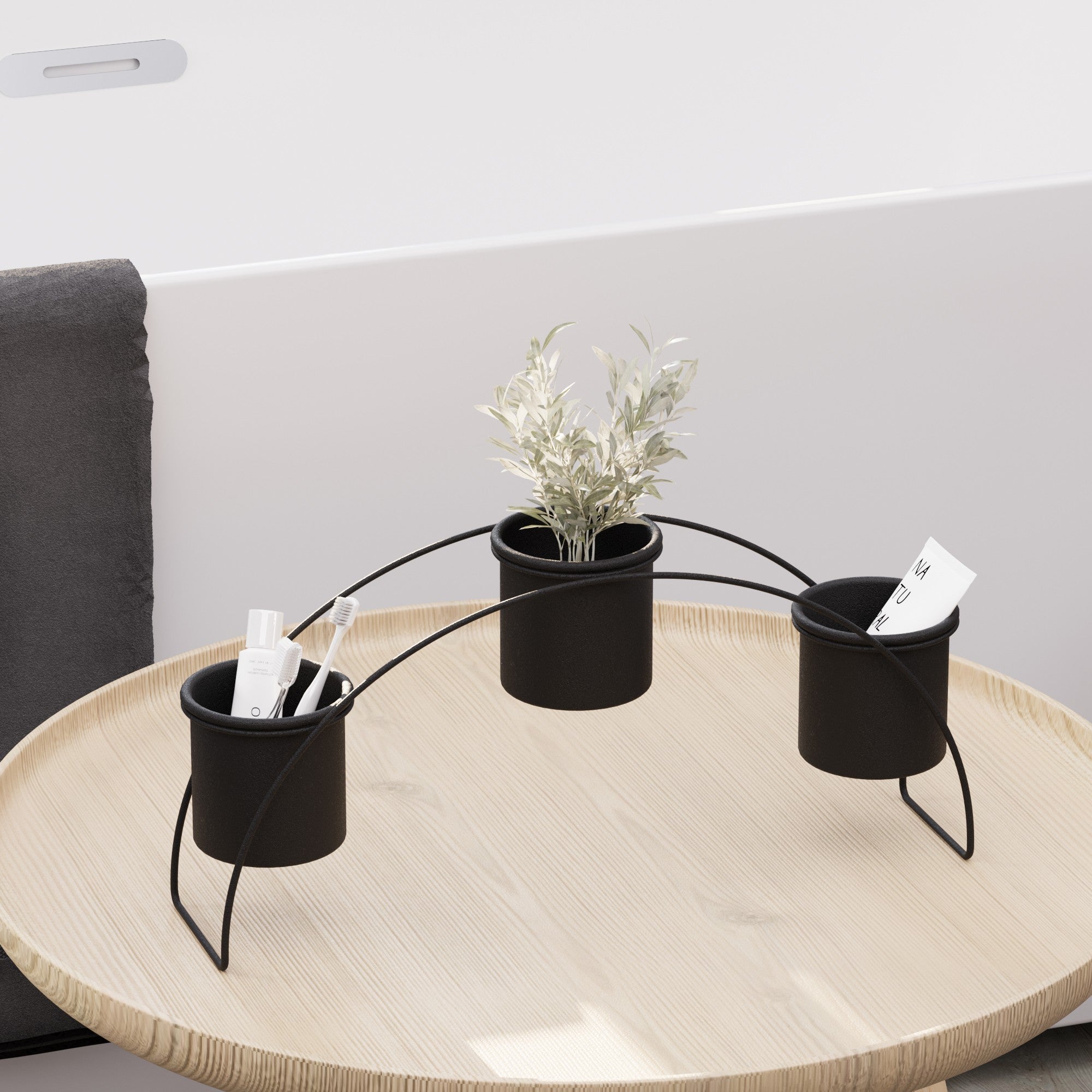Decorative Metal Accessory Black | 247HFM1150