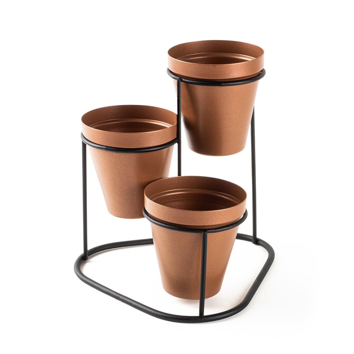 Decorative Metal Accessory Copper and Black | 247HFM1156