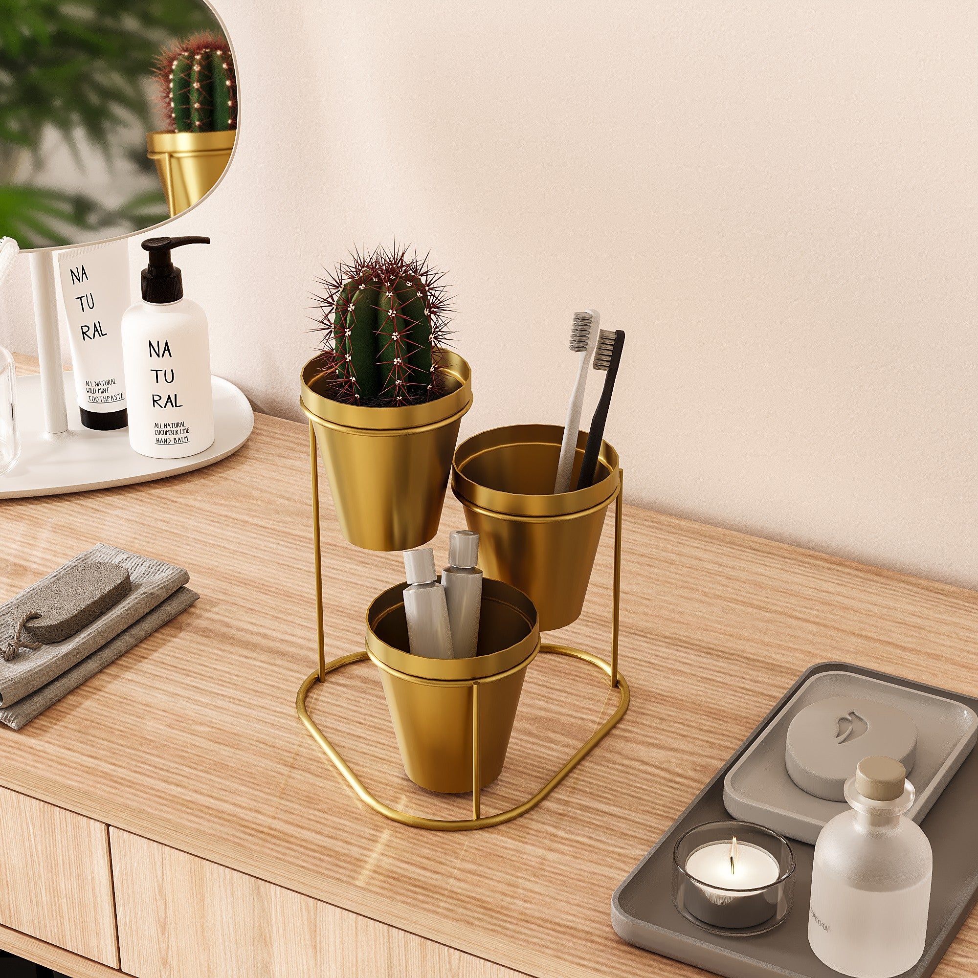 Decorative Metal Accessory Gold | 247HFM1157