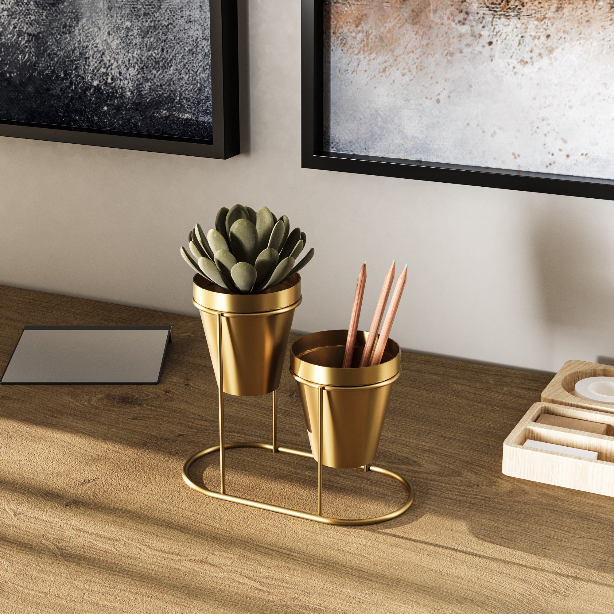Decorative Metal Accessory Gold | 247HFM1158