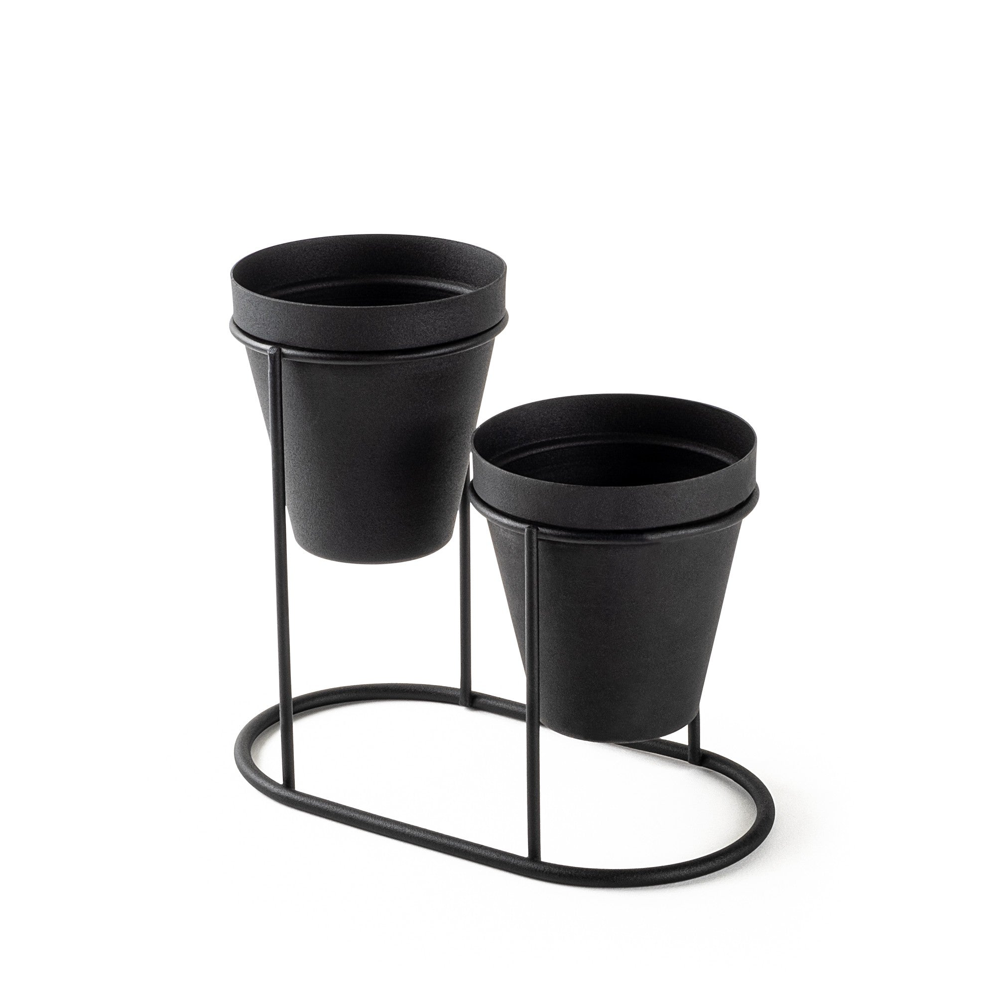 Accessorio decorativo in metallo nero | 247HFM1159
