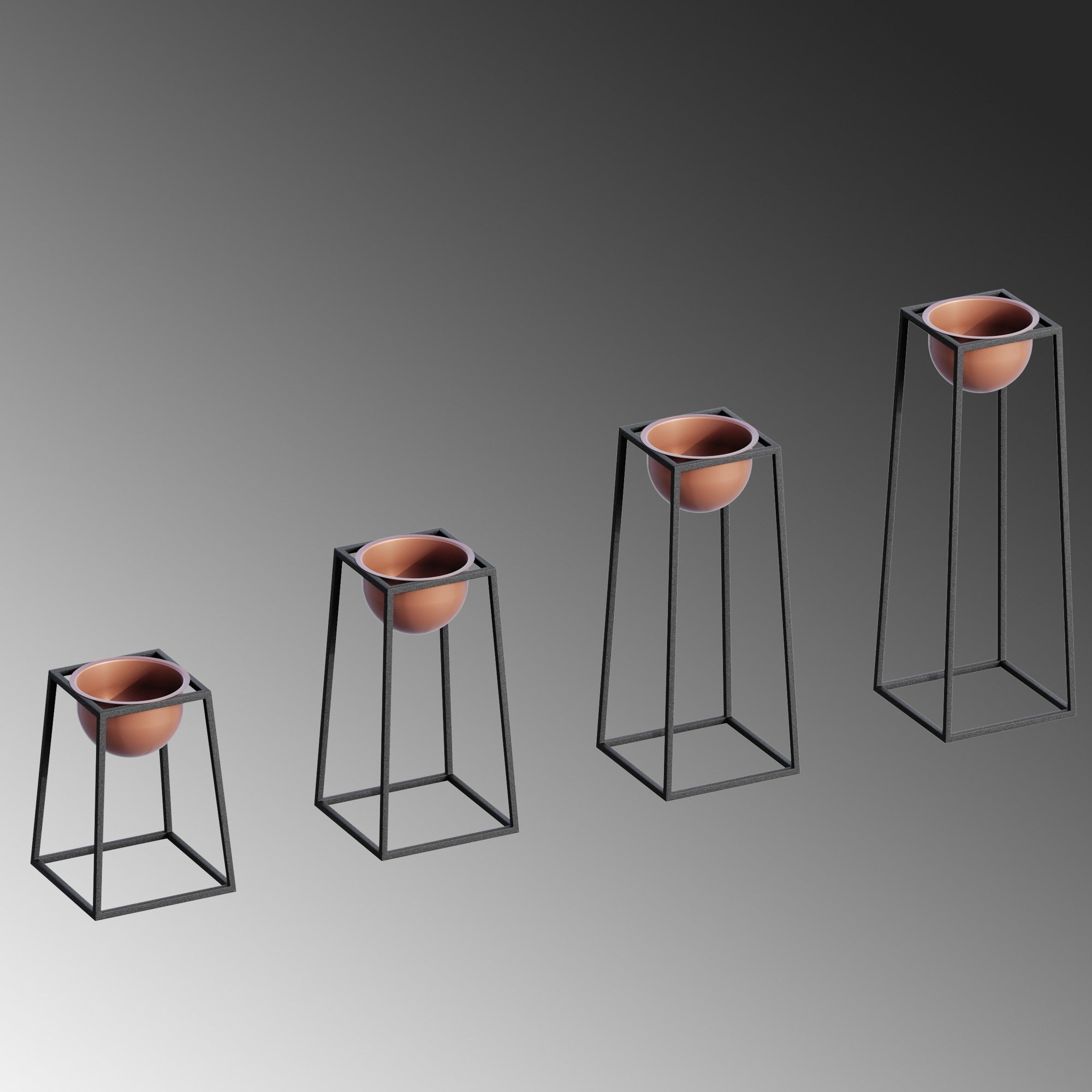 Decorative Pot METAL | 247HFM1166