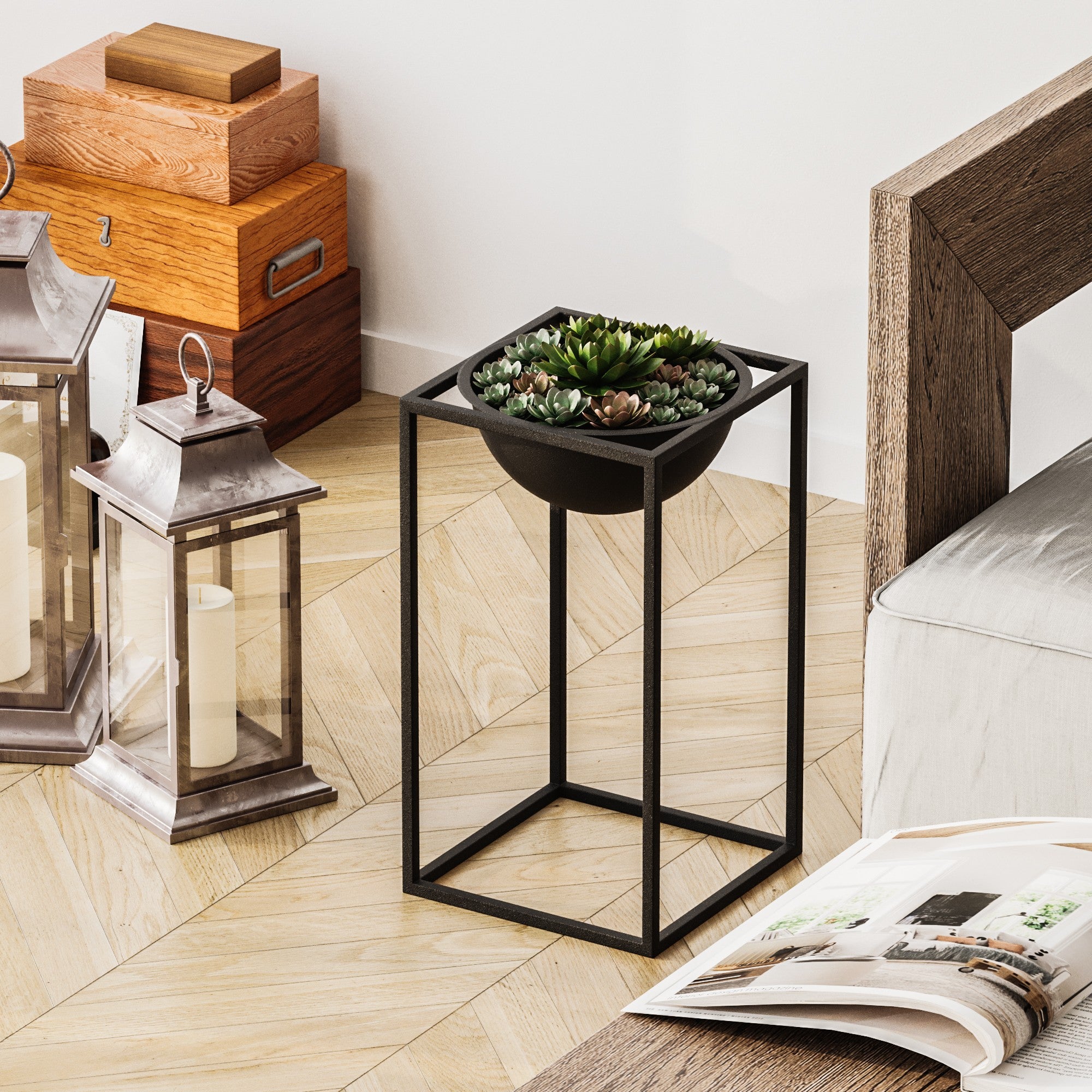 Decorative Pot METAL | 247HFM1180
