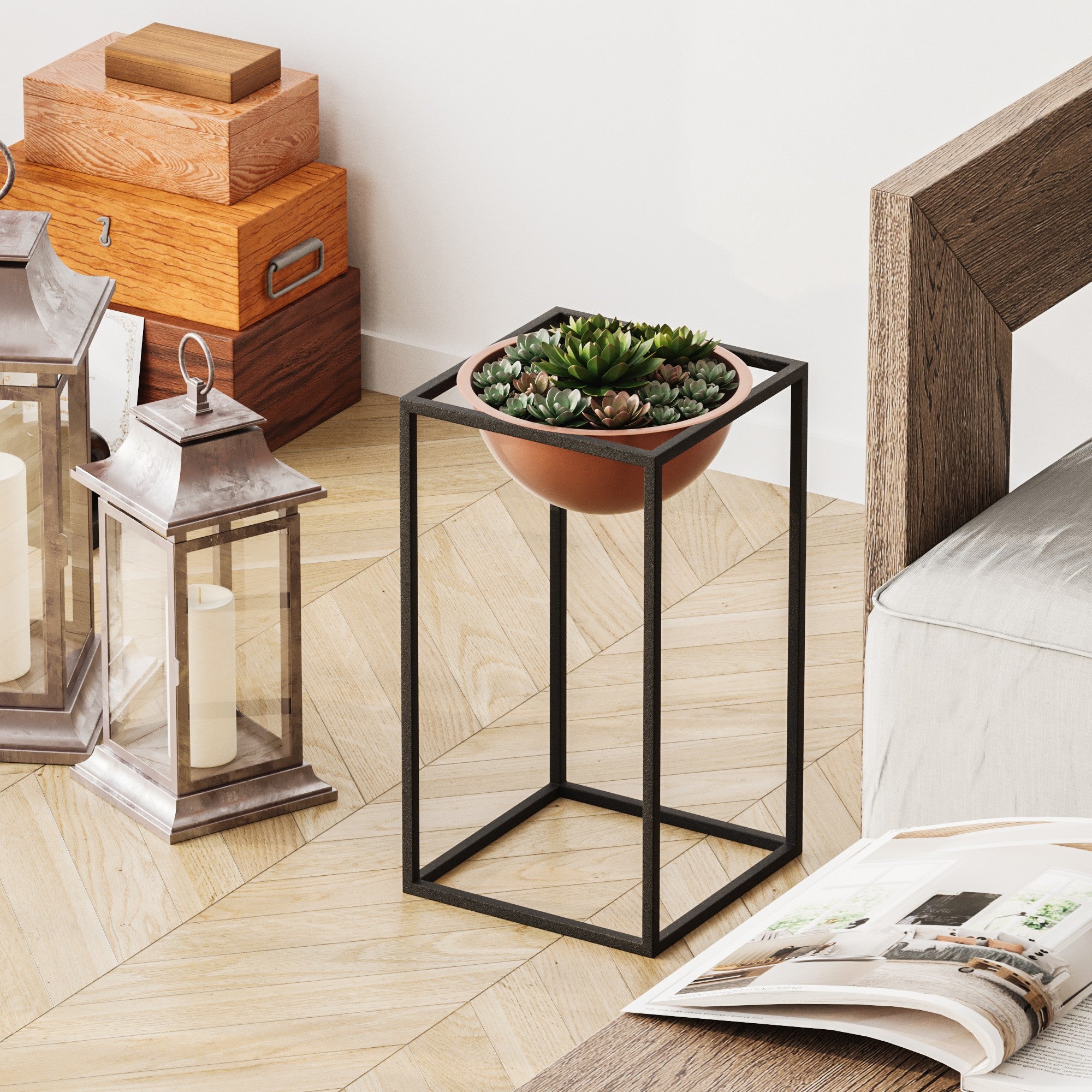 Decorative Pot METAL | 247HFM1182