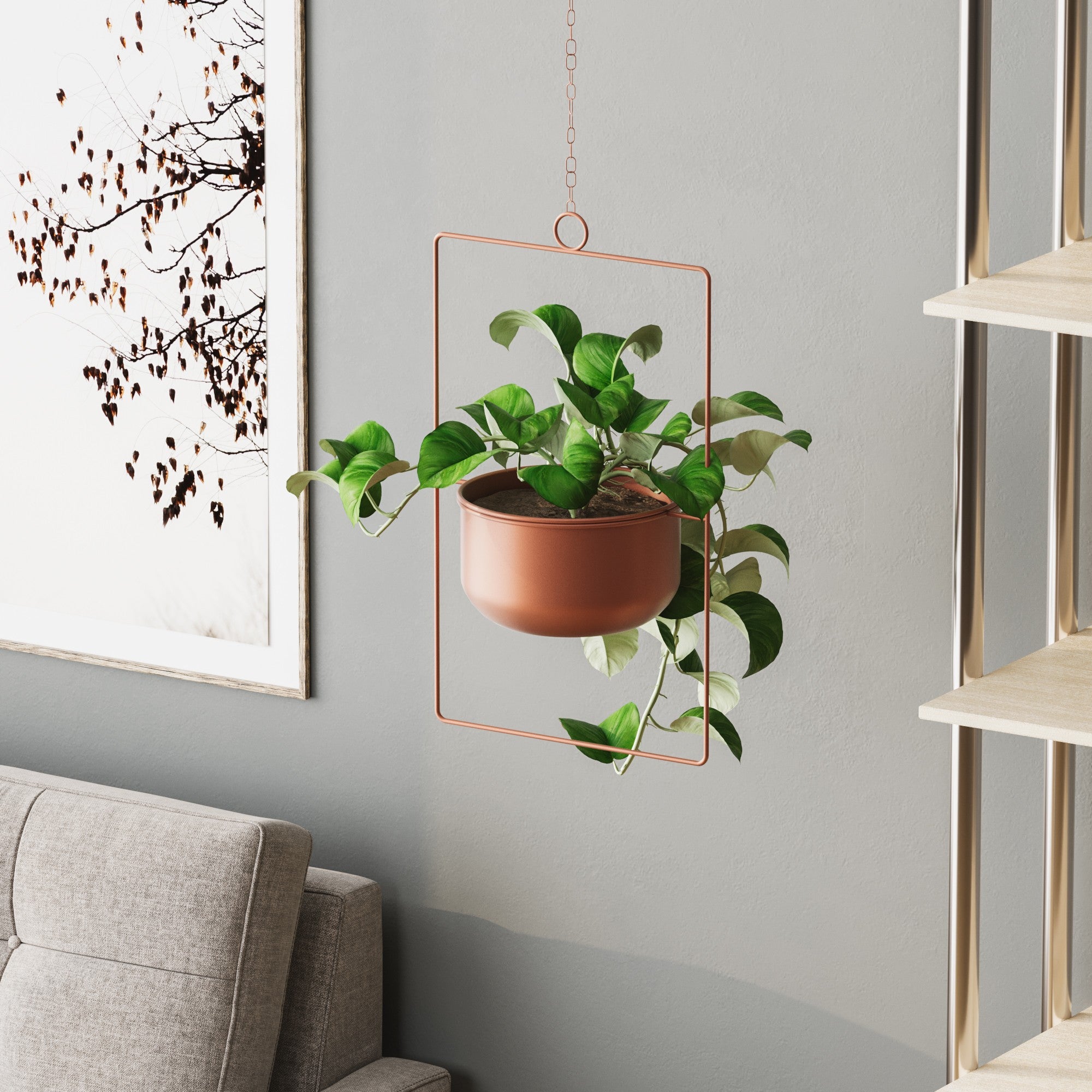 Decorative Pot METAL | 247HFM1207