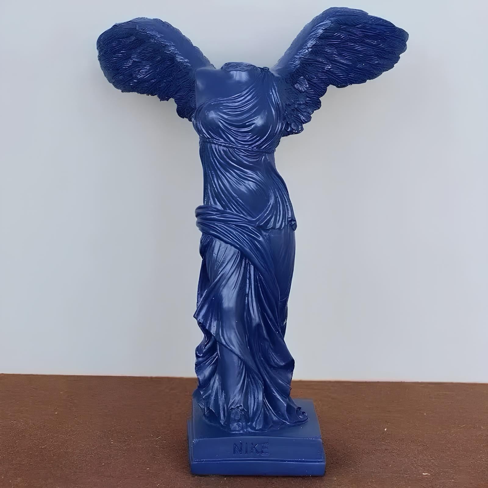 Blue Polyester Home Decor Object