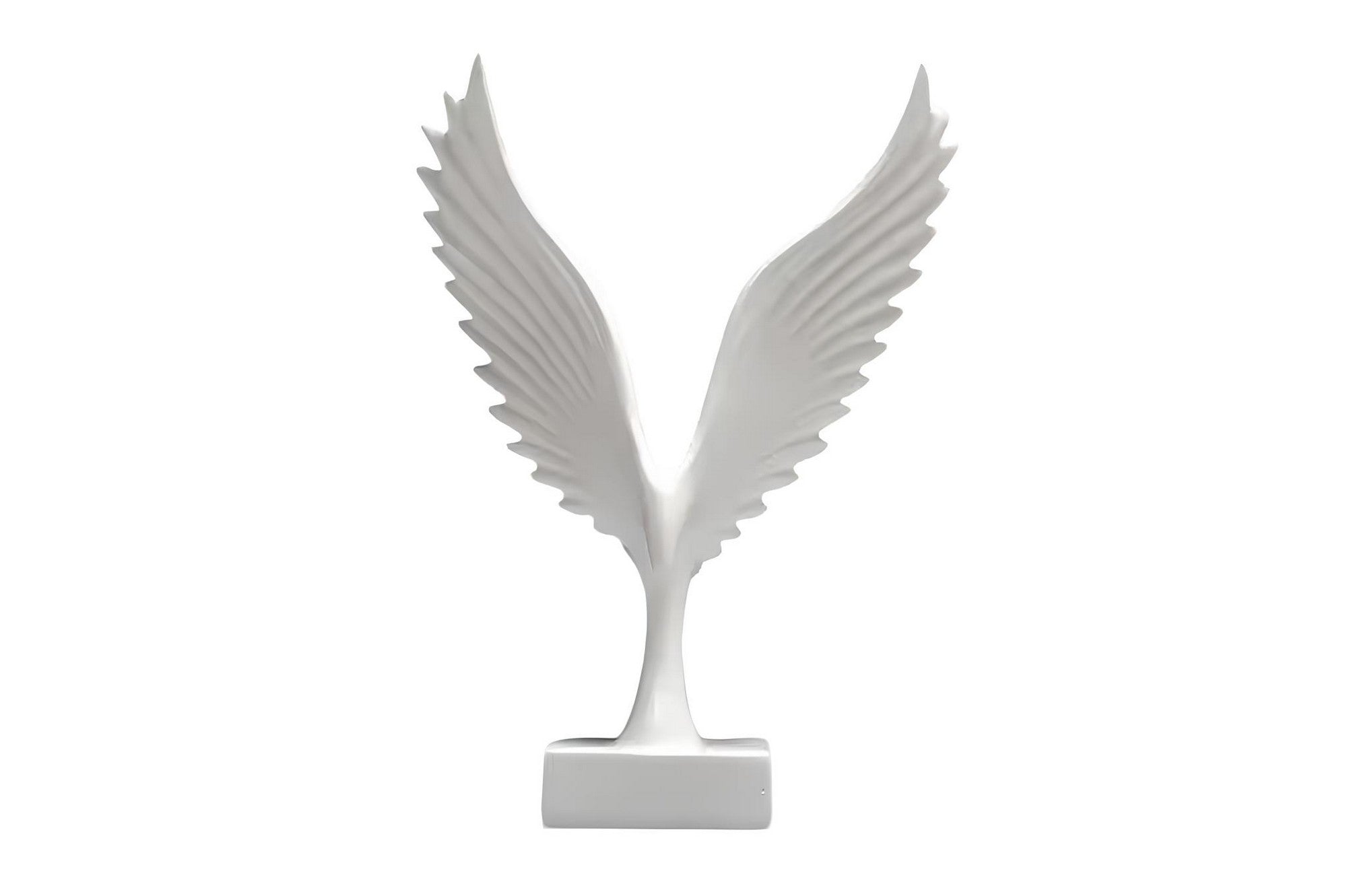 Ornement d'intérieur en polyester blanc