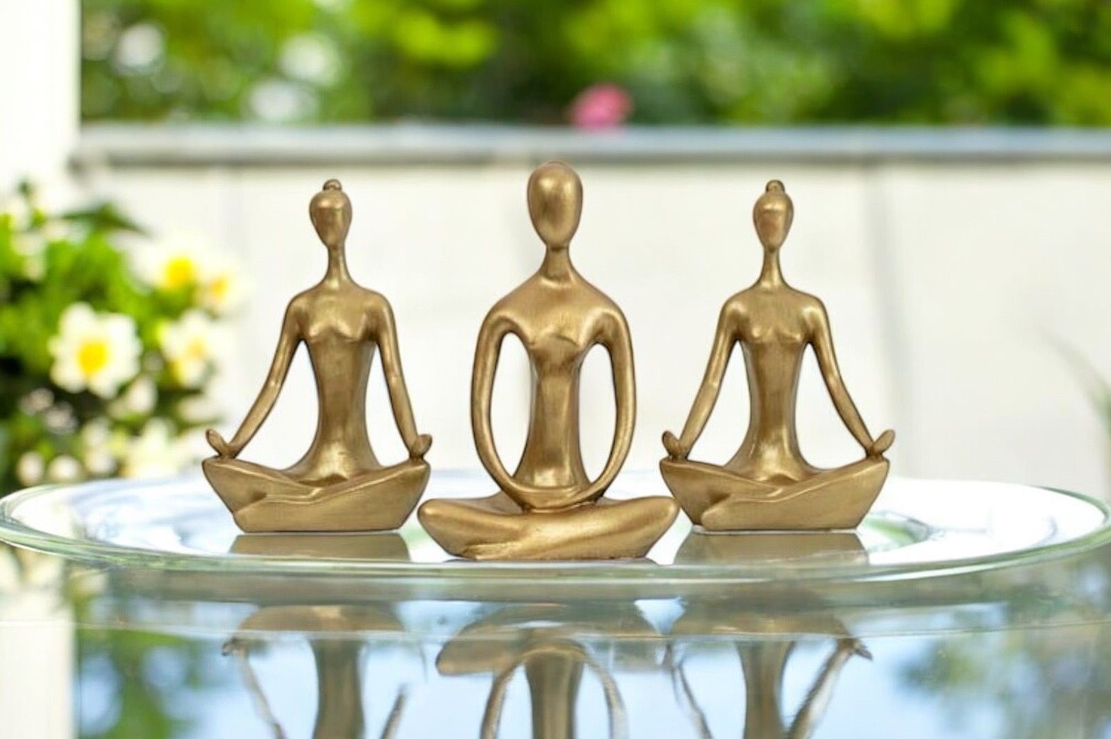 Candlestick Set of 3 POLYESTER | 325CRN1241
