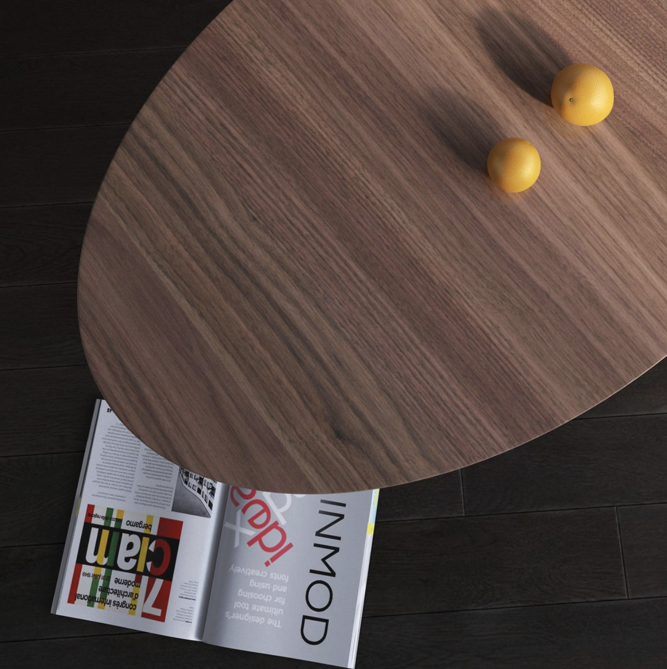 Oval coffee table Tulip - Eero Saarinen Inspiration