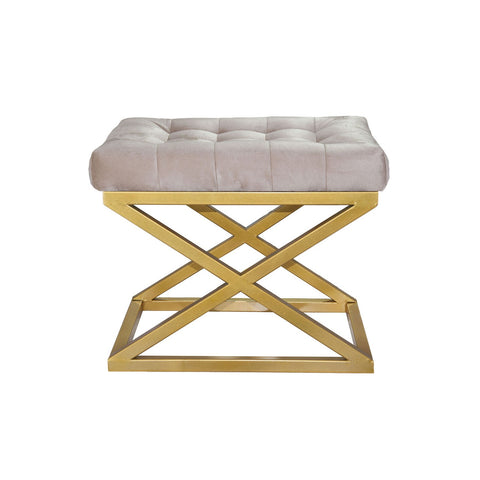 Capraz| Gold
Cream Pouffe – Modern Upholstered Ottoman