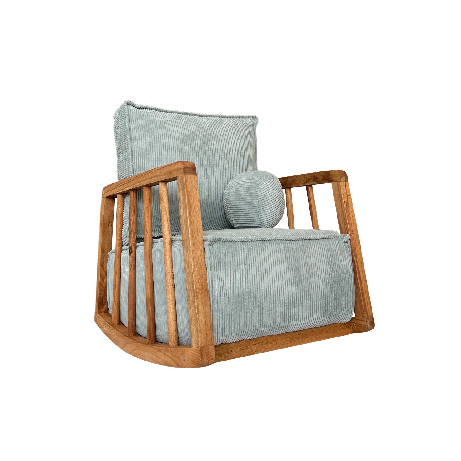 Sallanan  | Blue Wing Chair – Designer Lounge Armchair