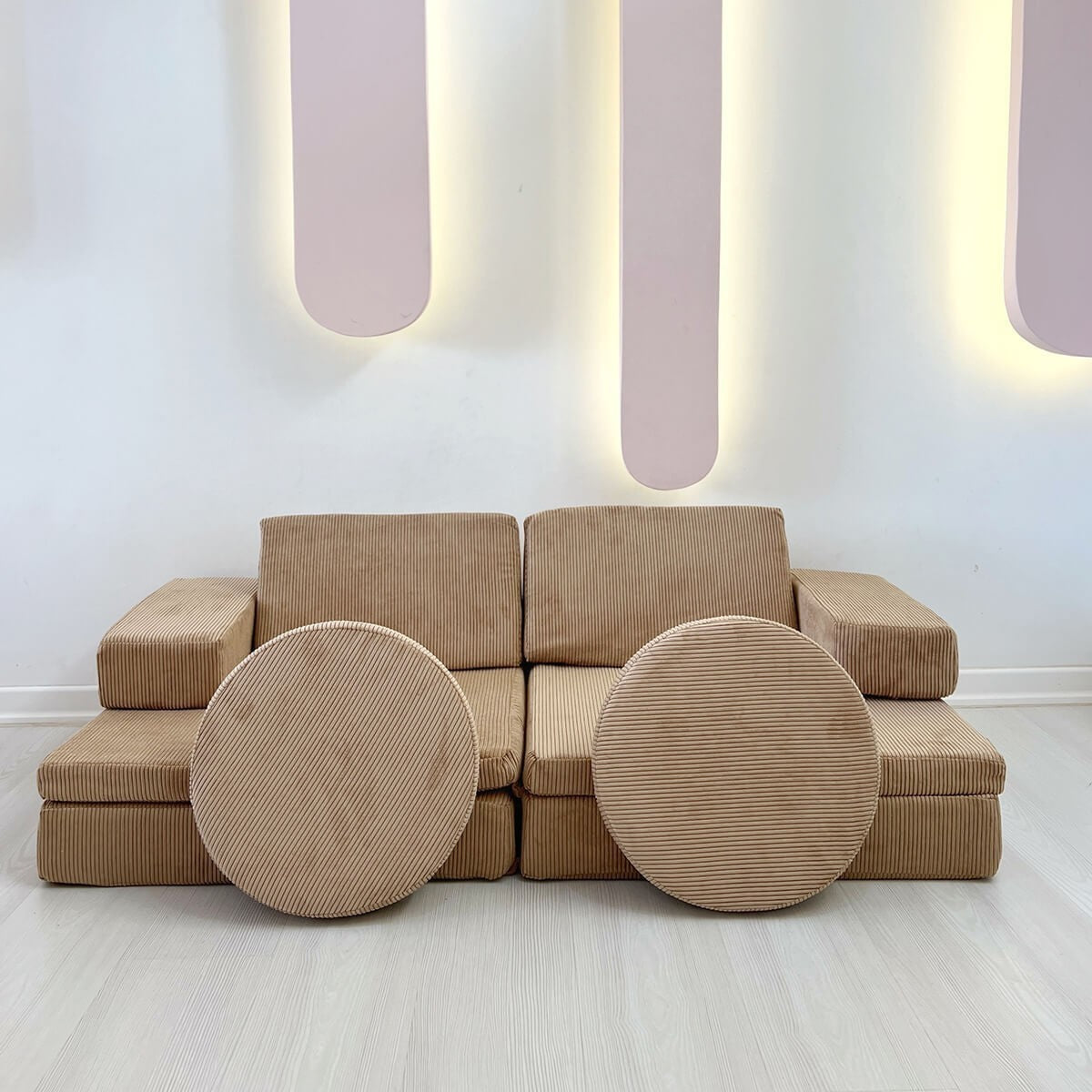 Puzzle Camel Two-Seater Sofa Bed