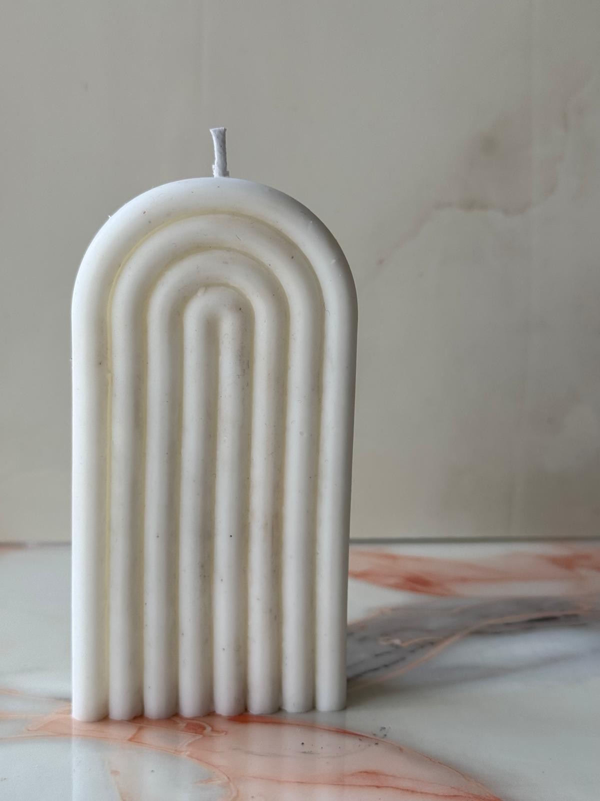 Decorative Candle SOYA | 447FLD1125