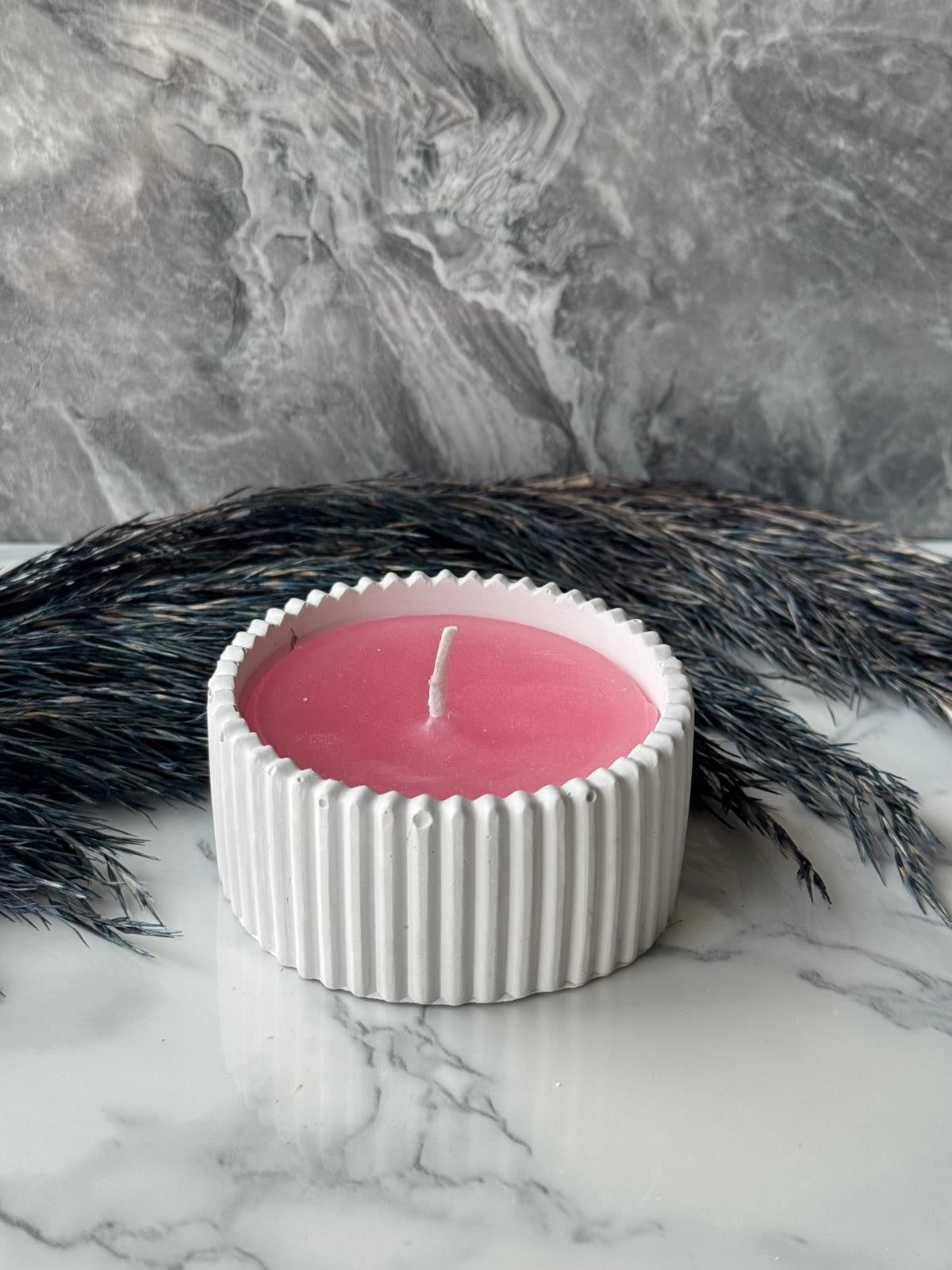 Decorative Candle CONCRETE | 447FLD1129