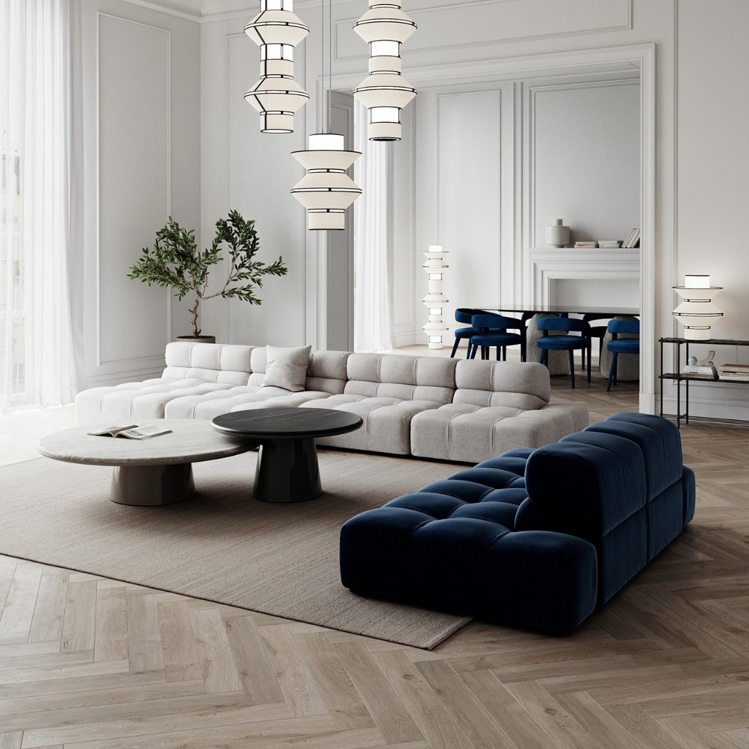 Sofa End with Cut Backrest Standard Right – Tully Modular Sofa