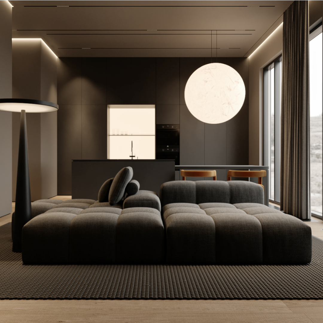 Long Middle Module – Tully Modular Sofa