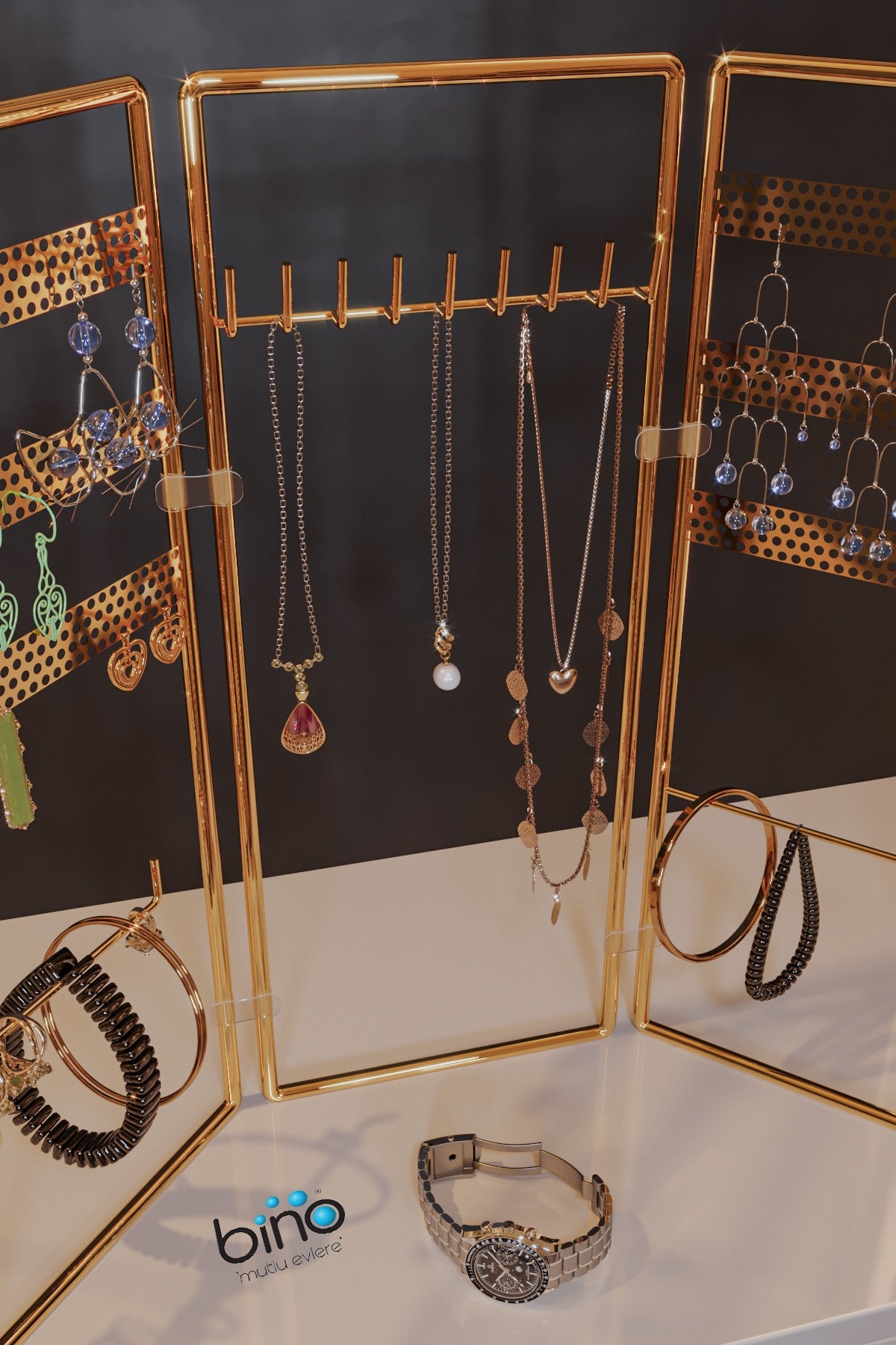 Jewellery Stand Organizer METAL | 498HFT1116