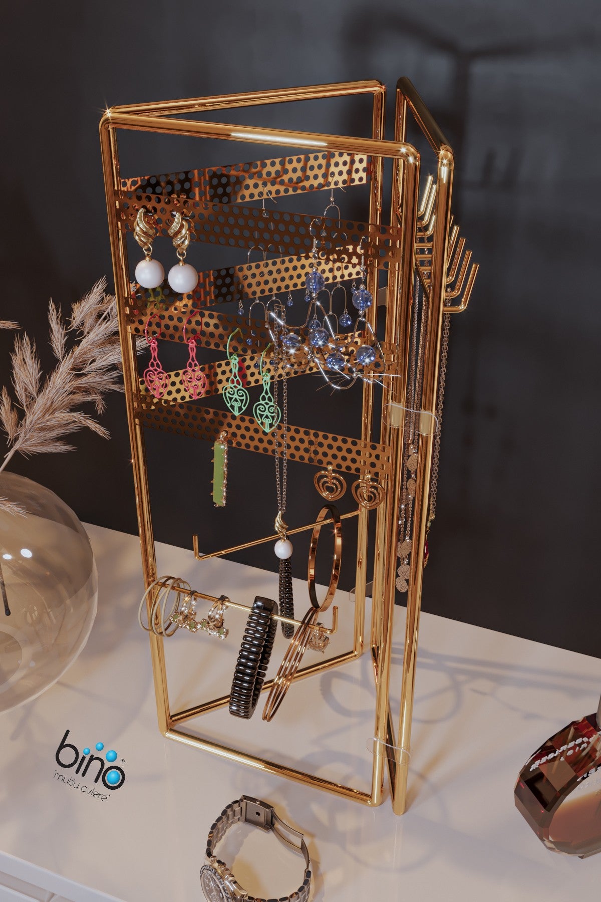 Jewellery Stand Organizer METAL | 498HFT1116