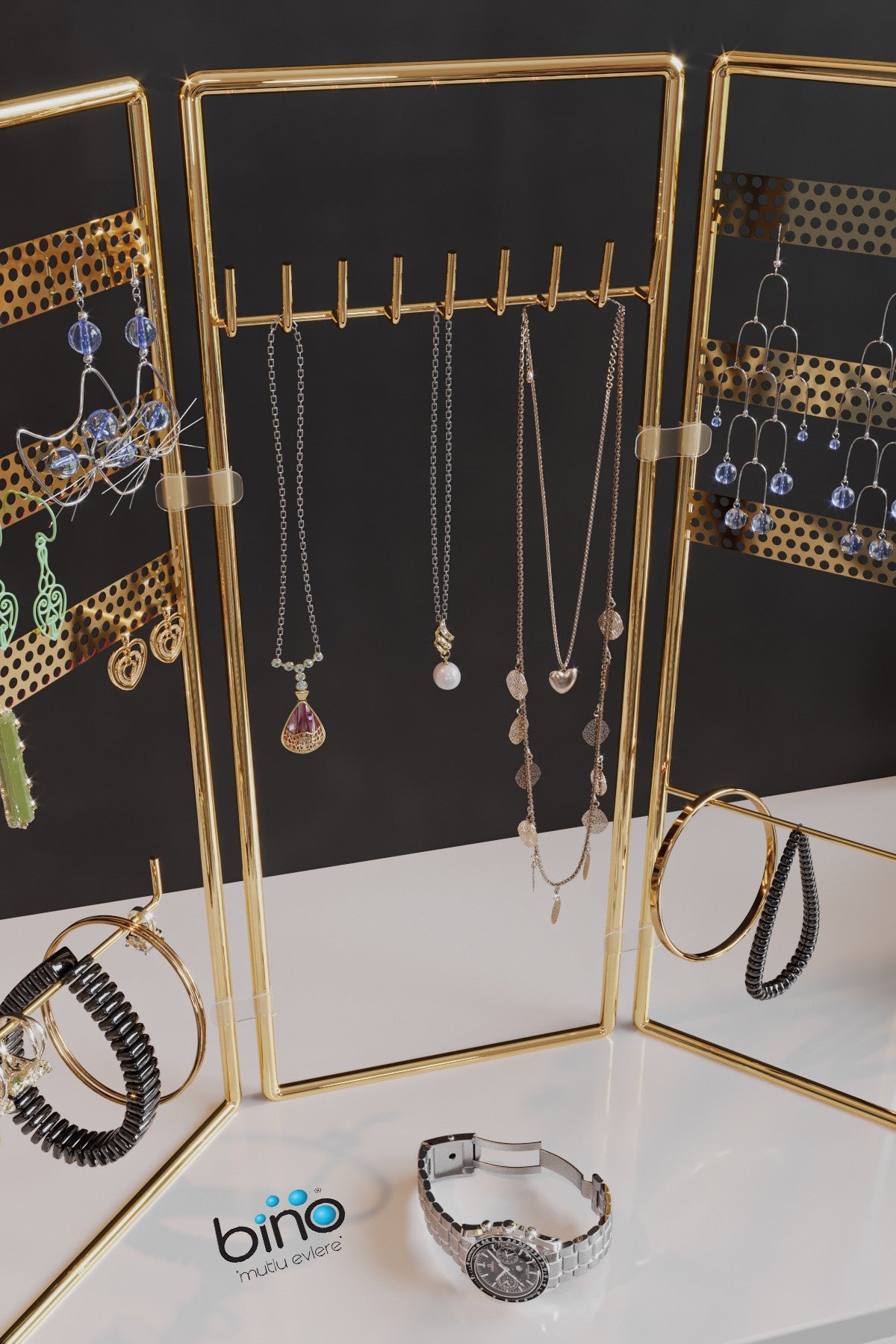 Jewellery Stand Organizer METAL | 498HFT1116