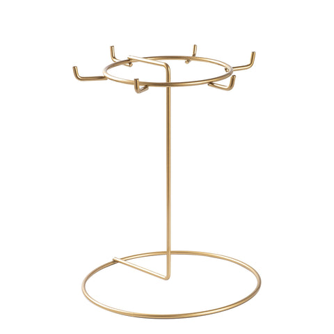 Goudkleurige sieradenstandaard van metaal – 28 cm