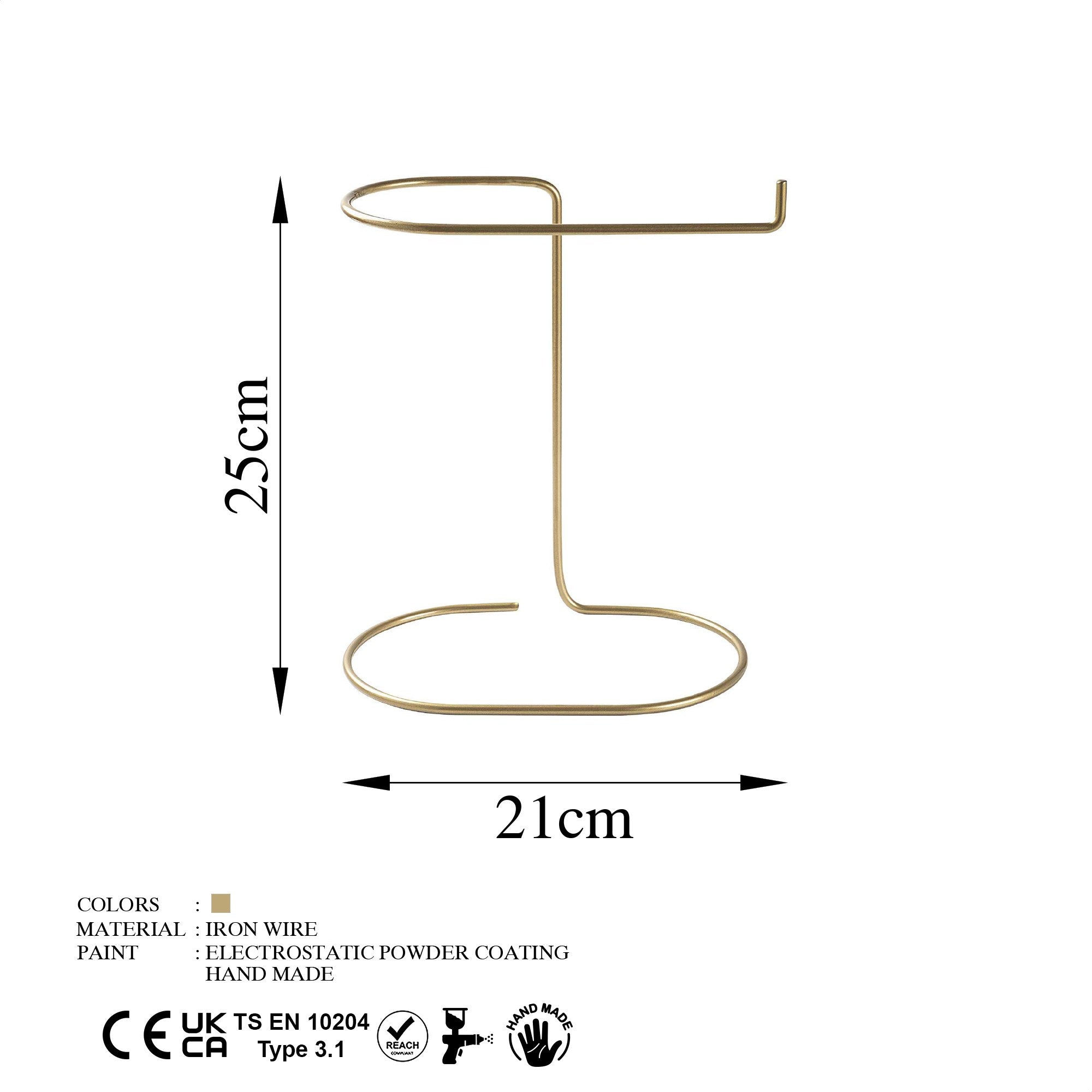 Jewellery Stand Organizer METAL | 498HFT1202