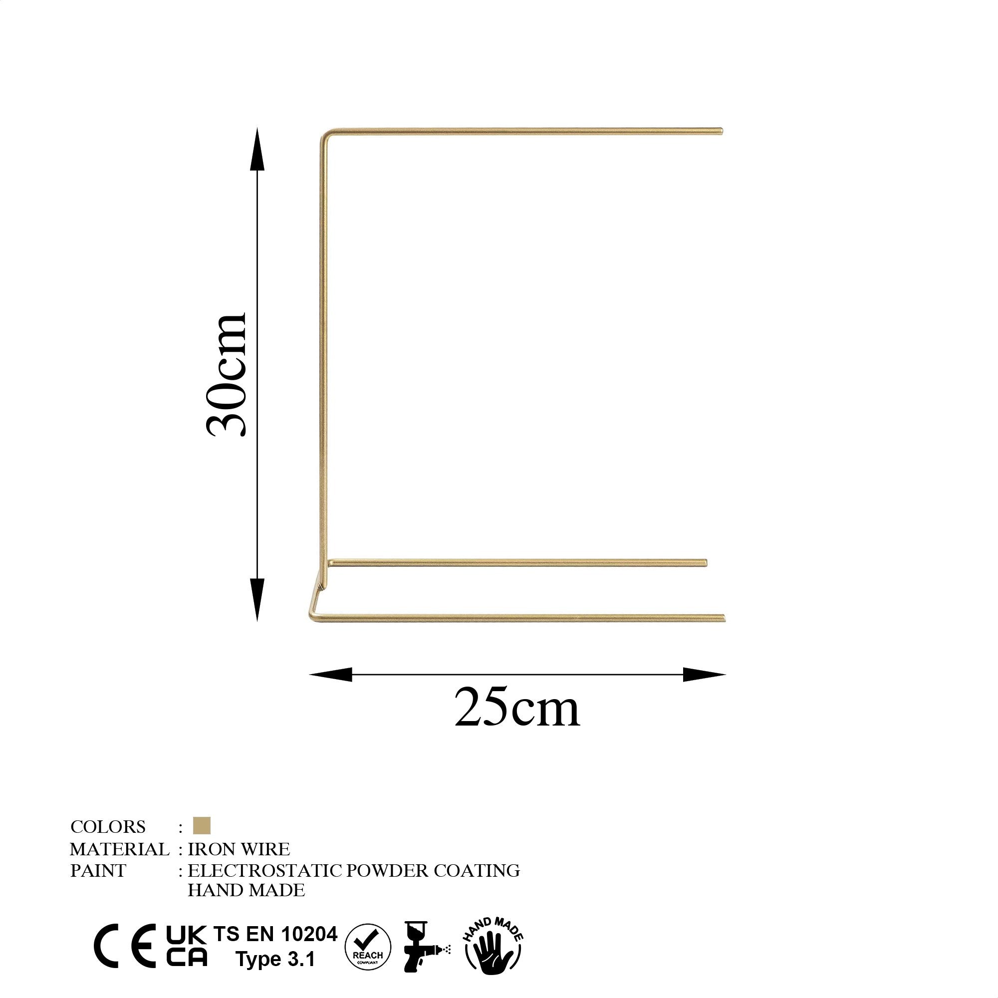 Jewellery Stand Organizer METAL | 498HFT1205