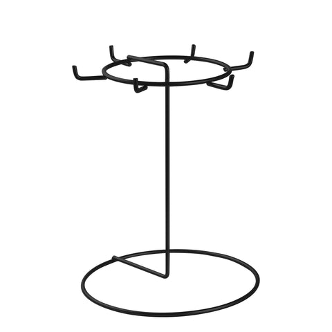 Zwarte sieradenstandaard van metaal – 28 cm