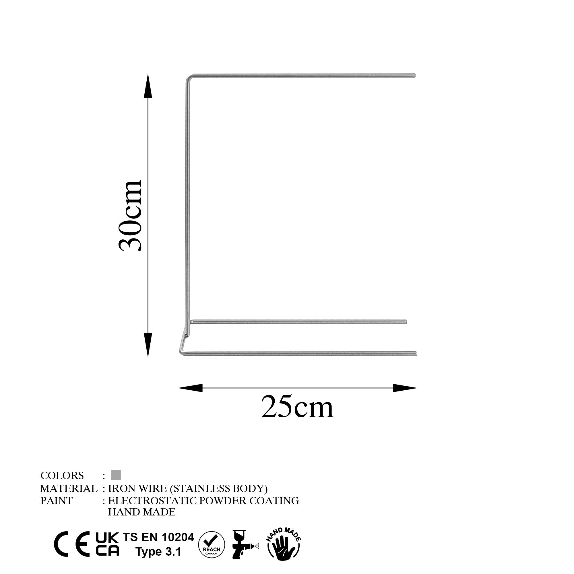 Jewellery Stand Organizer METAL | 498HFT1217