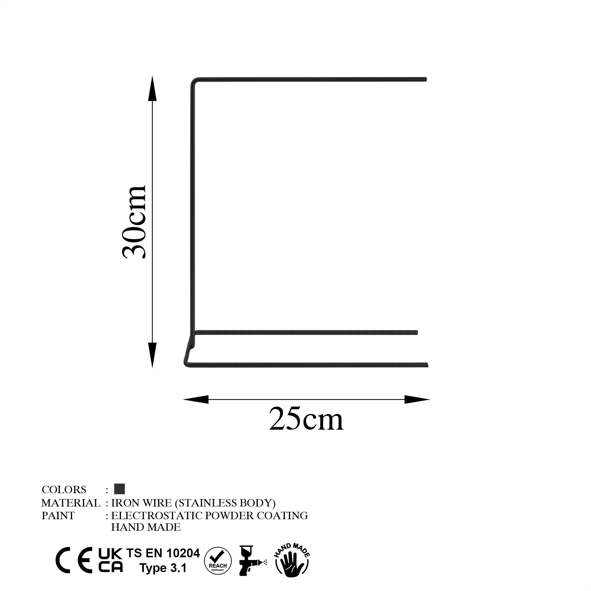 Jewellery Stand Organizer METAL | 498HFT1218