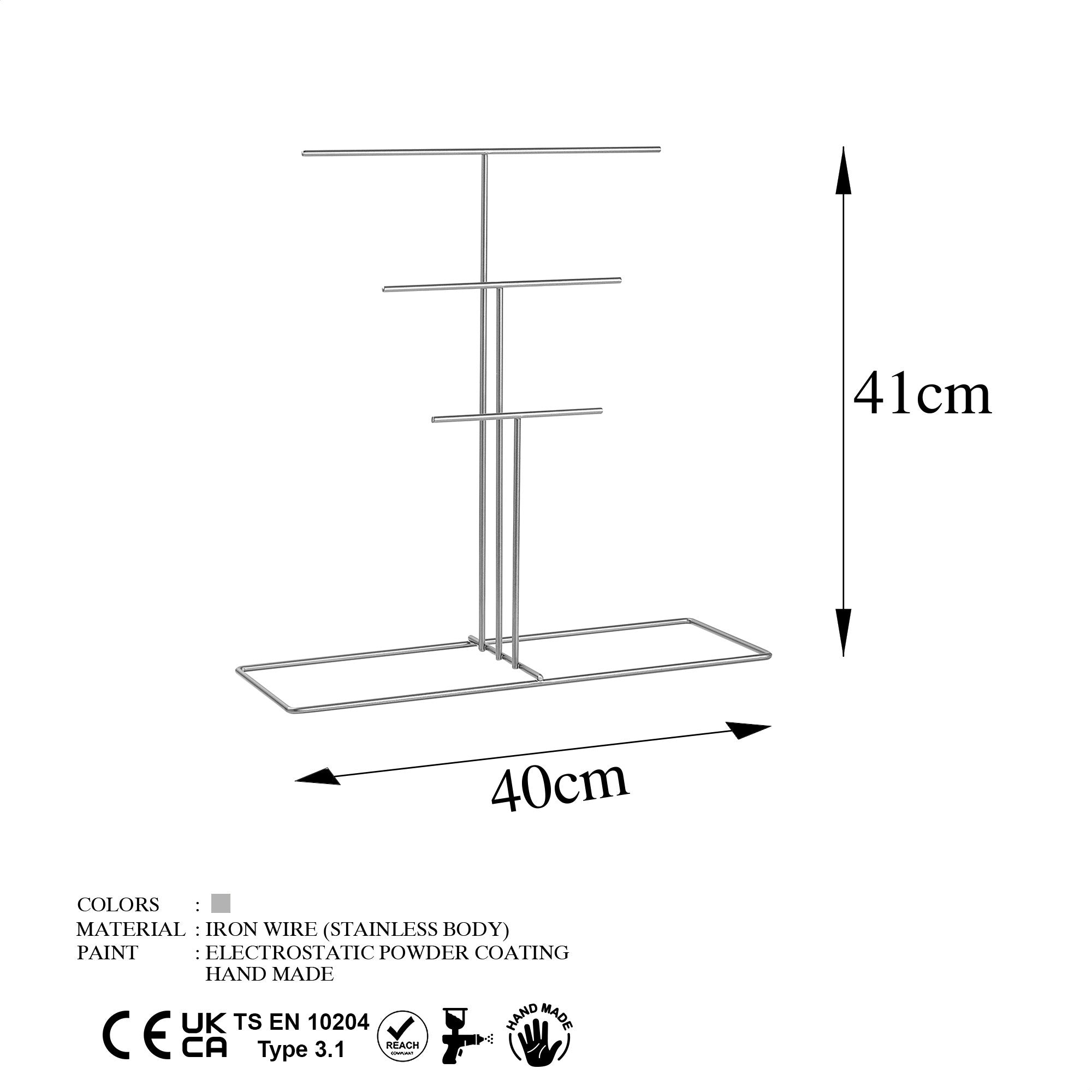 Jewellery Stand Organizer METAL | 498HFT1219