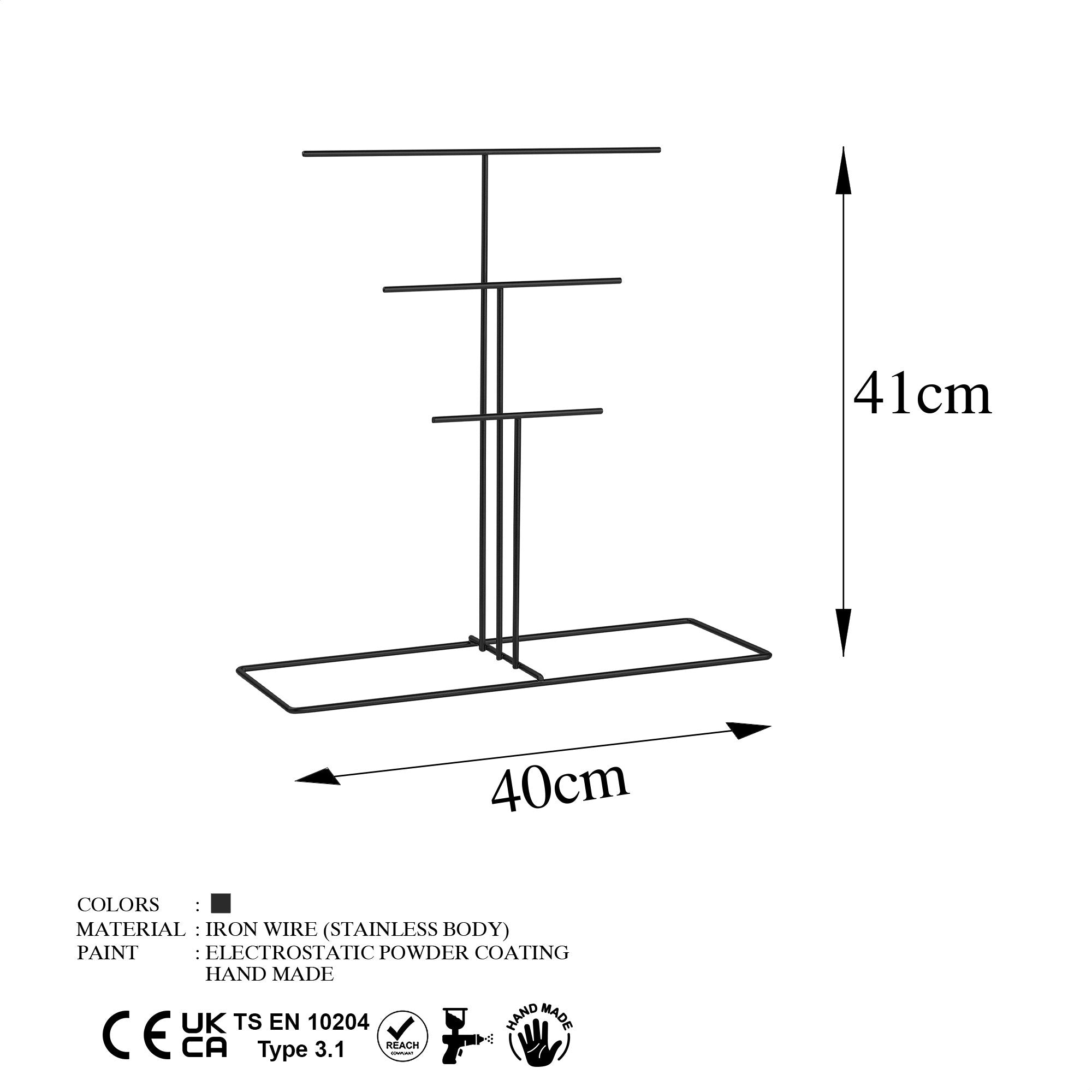 Jewellery Stand Organizer METAL | 498HFT1220