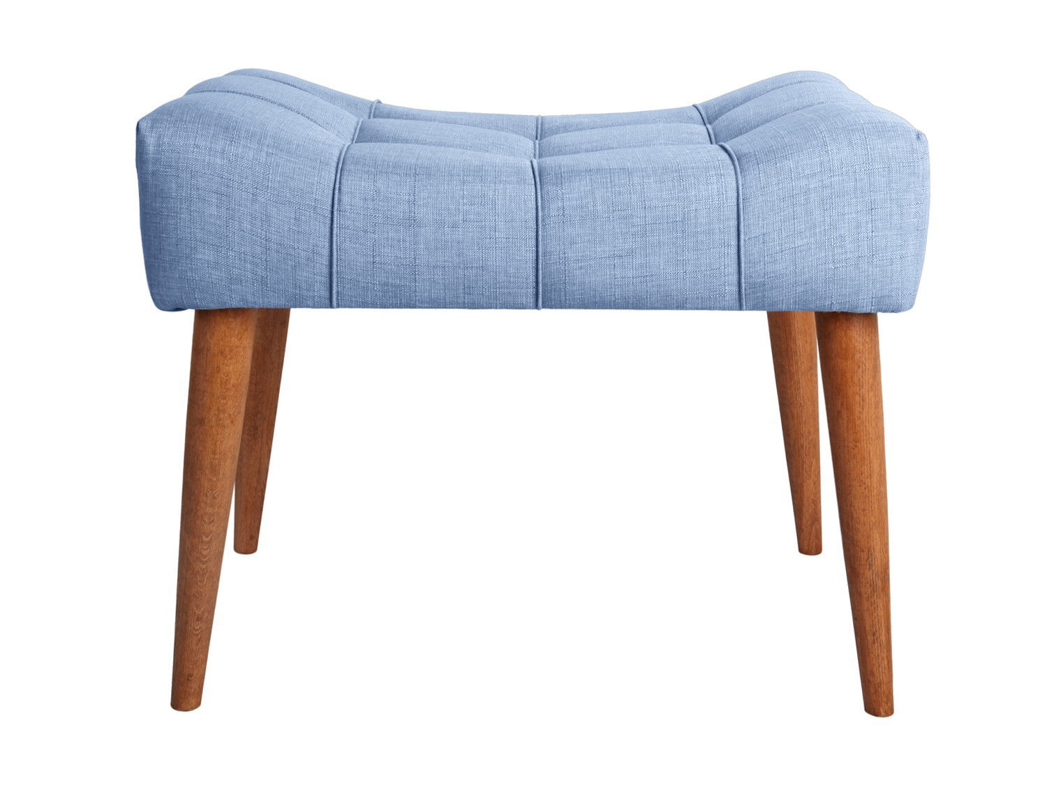 New Cool - Indigo Blue Pouffe – Modern Upholstered Ottoman