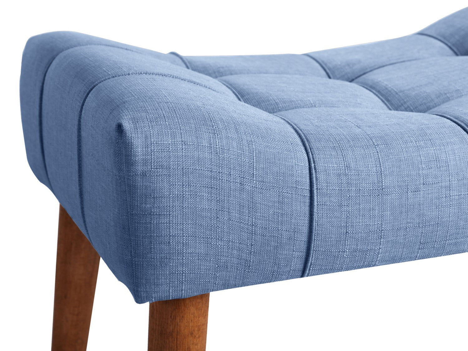 New Cool - Indigo Blue Pouffe – Modern Upholstered Ottoman