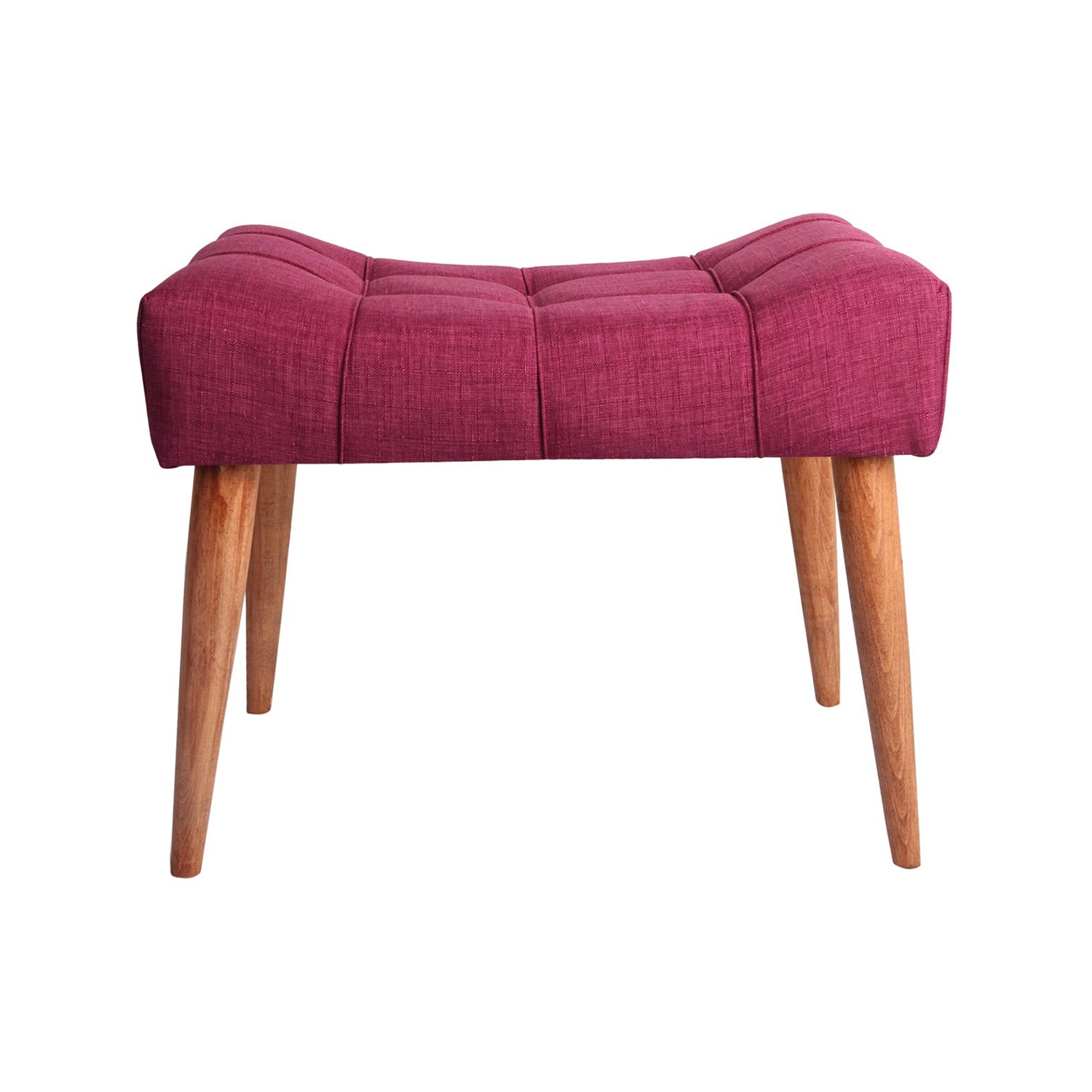 New Cool - Purple Pouffe – Modern Upholstered Ottoman