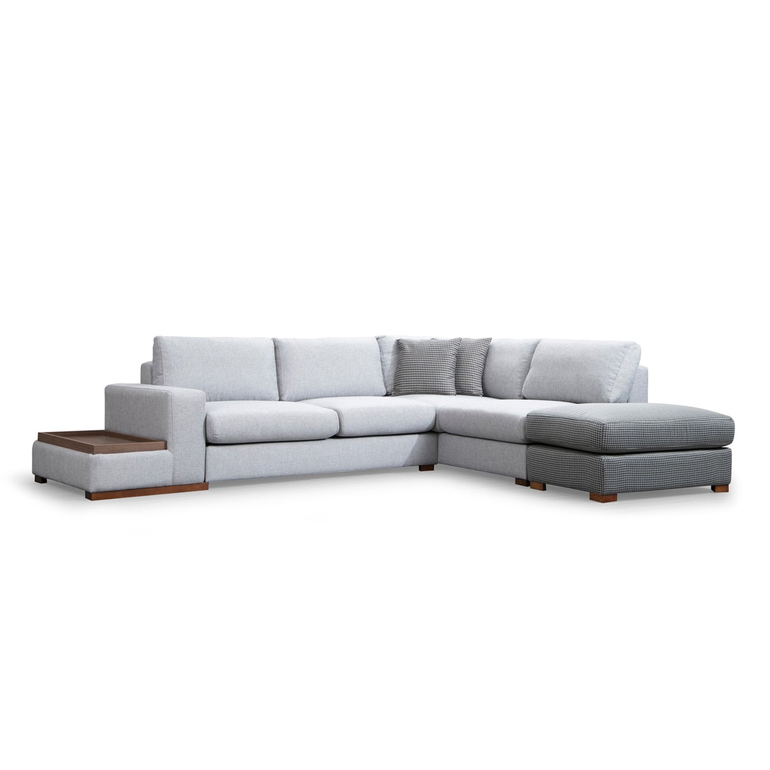 Loop – Grey
Light Grey L Shape Corner Sofa | Designer Sectional for Living Room