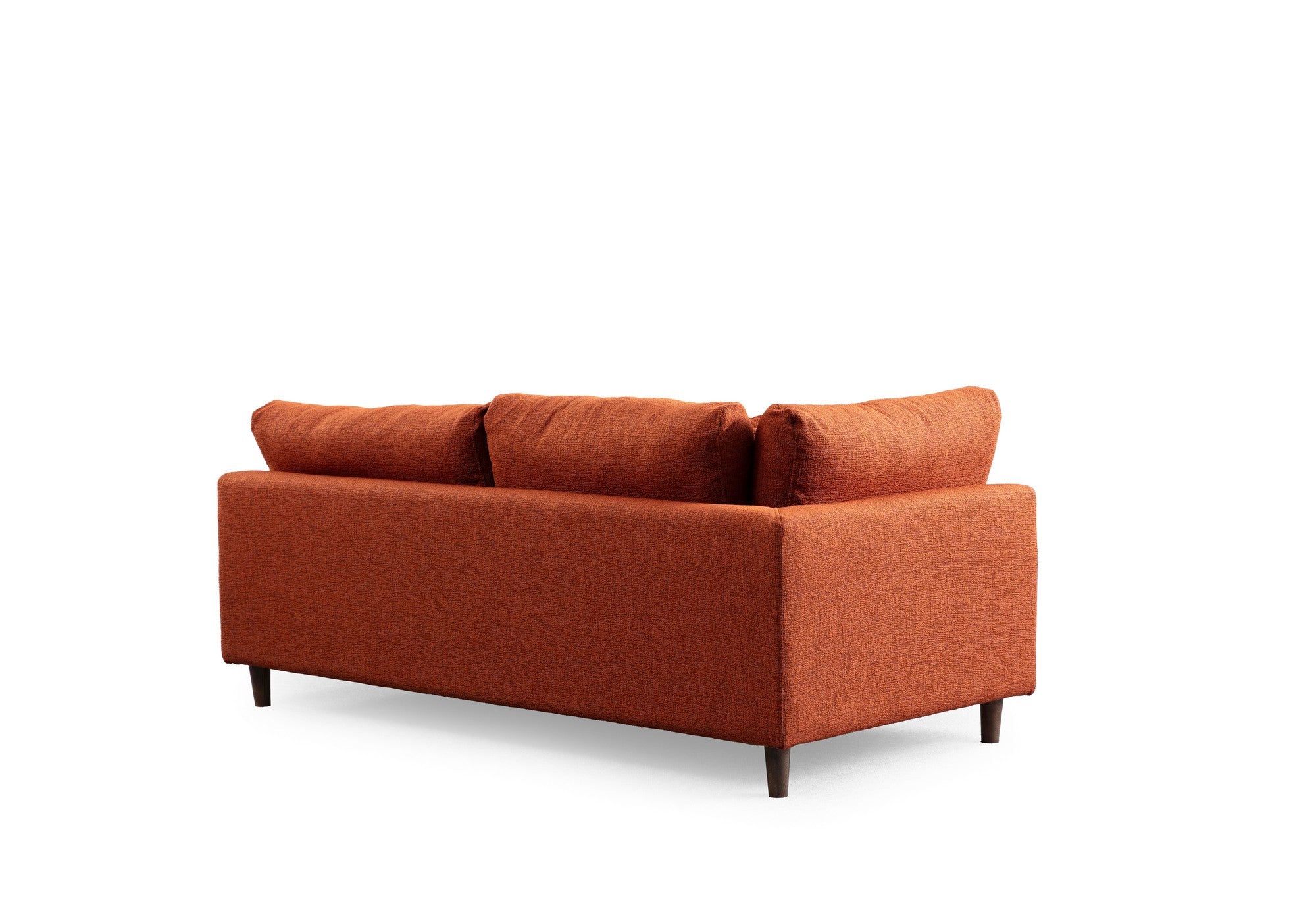 New – Orange L Shape Corner Sofa | Designer Sectional for Living Room