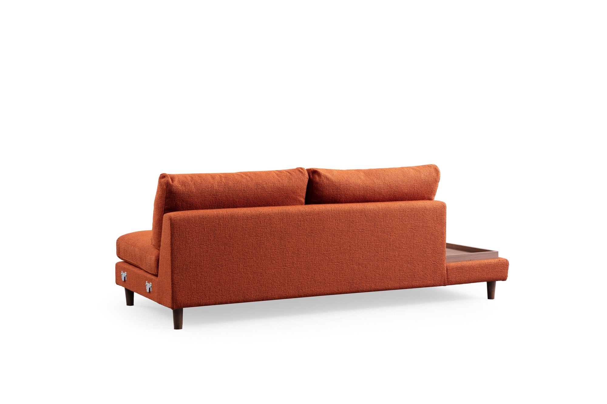 New – Orange L Shape Corner Sofa | Designer Sectional for Living Room