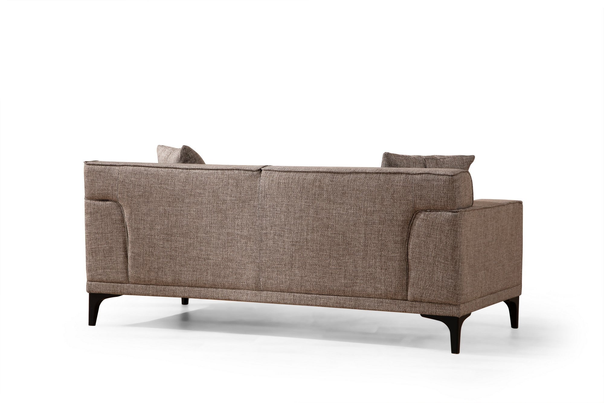 Petra – Fawn 2 Seater Sofa | Compact Modern Couch for Two